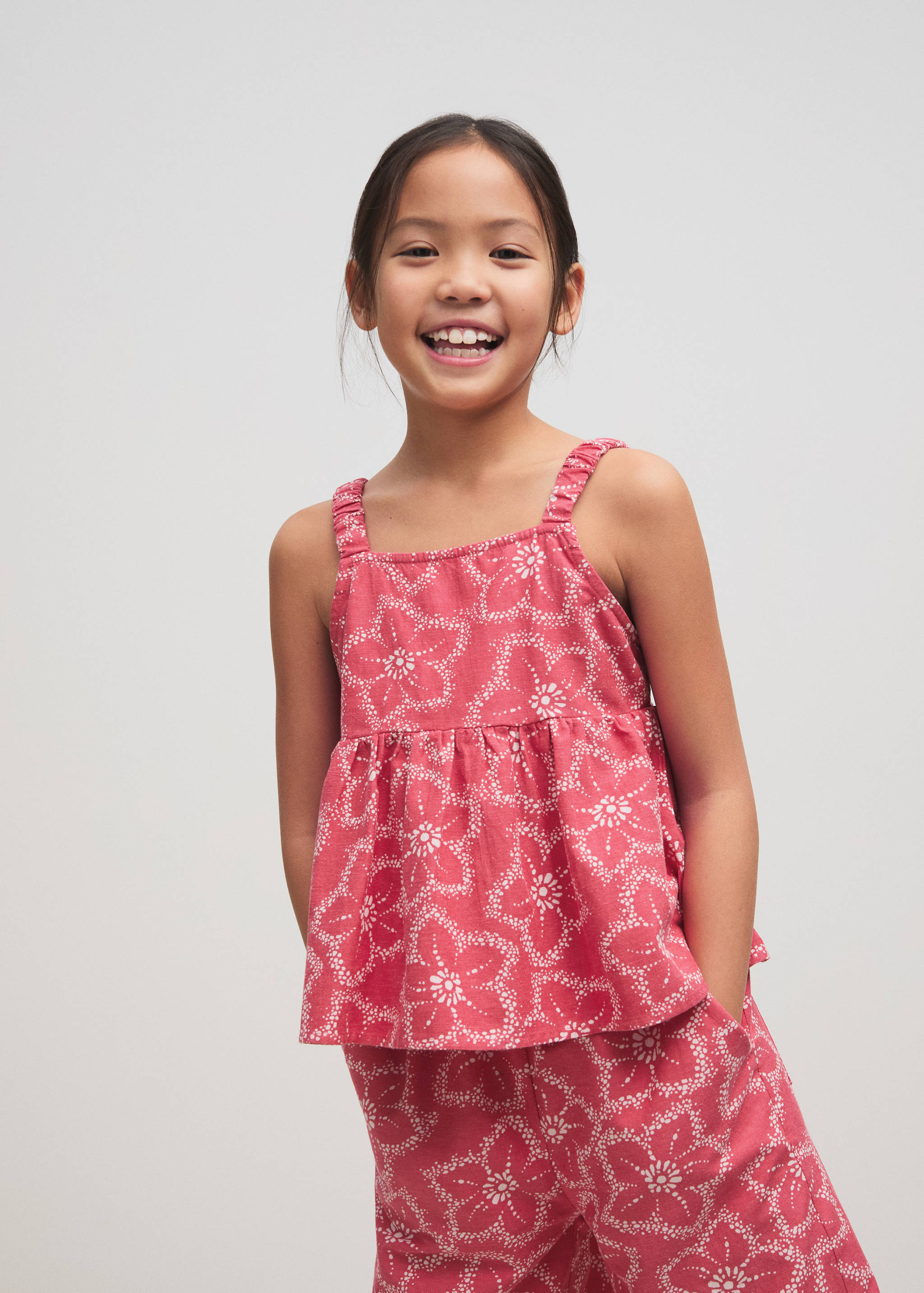 Floral print blouse - Medium plane