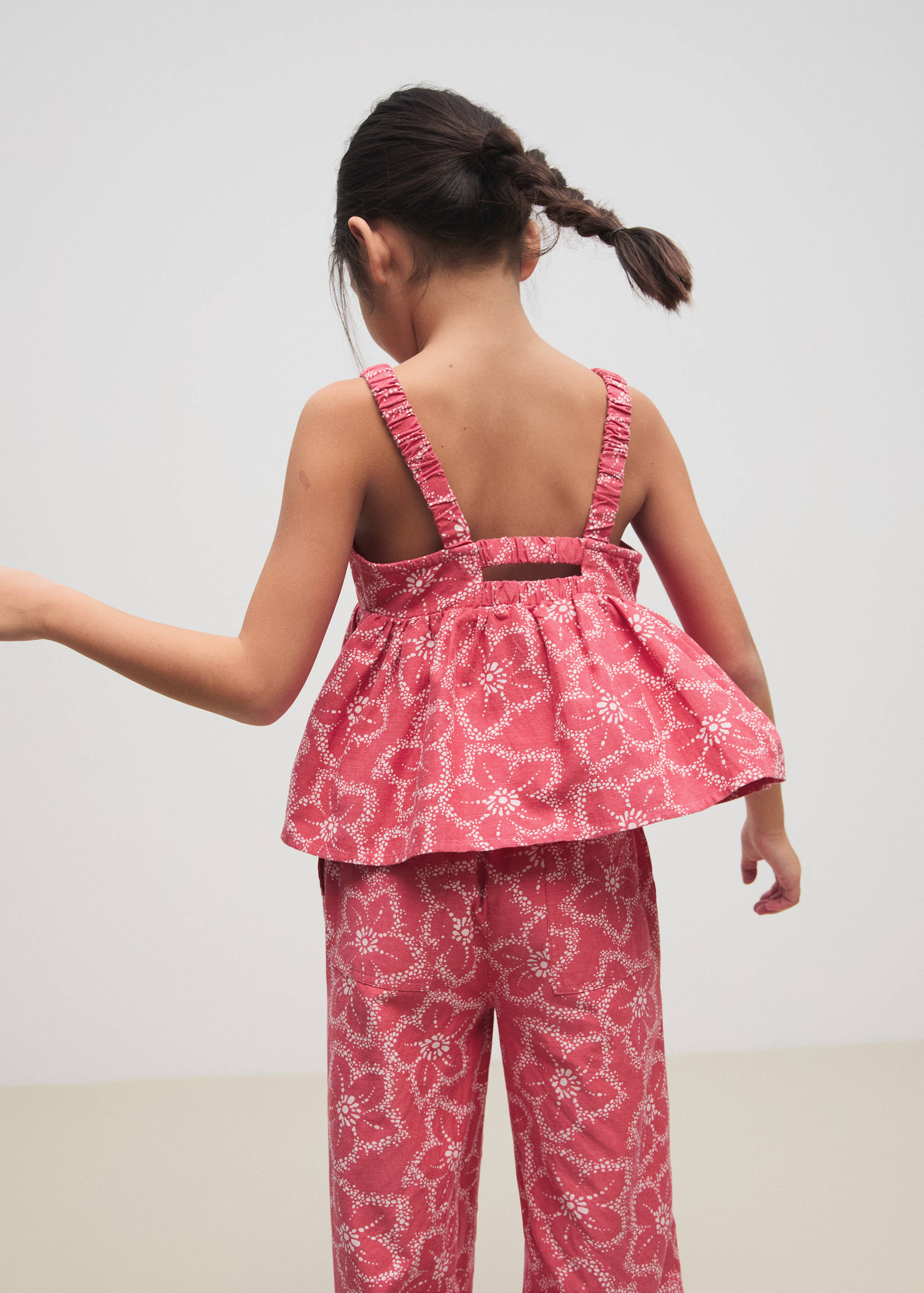 Floral print blouse - Details of the article 1