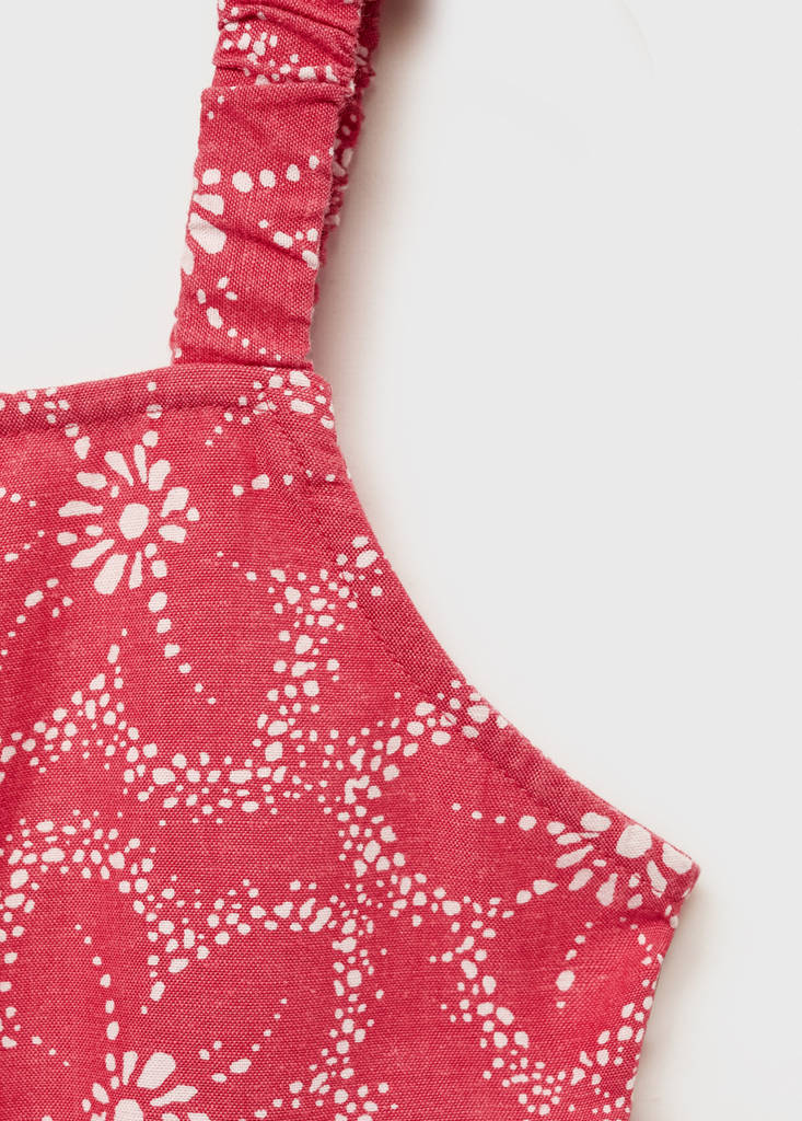 Floral print blouse — Strawberry