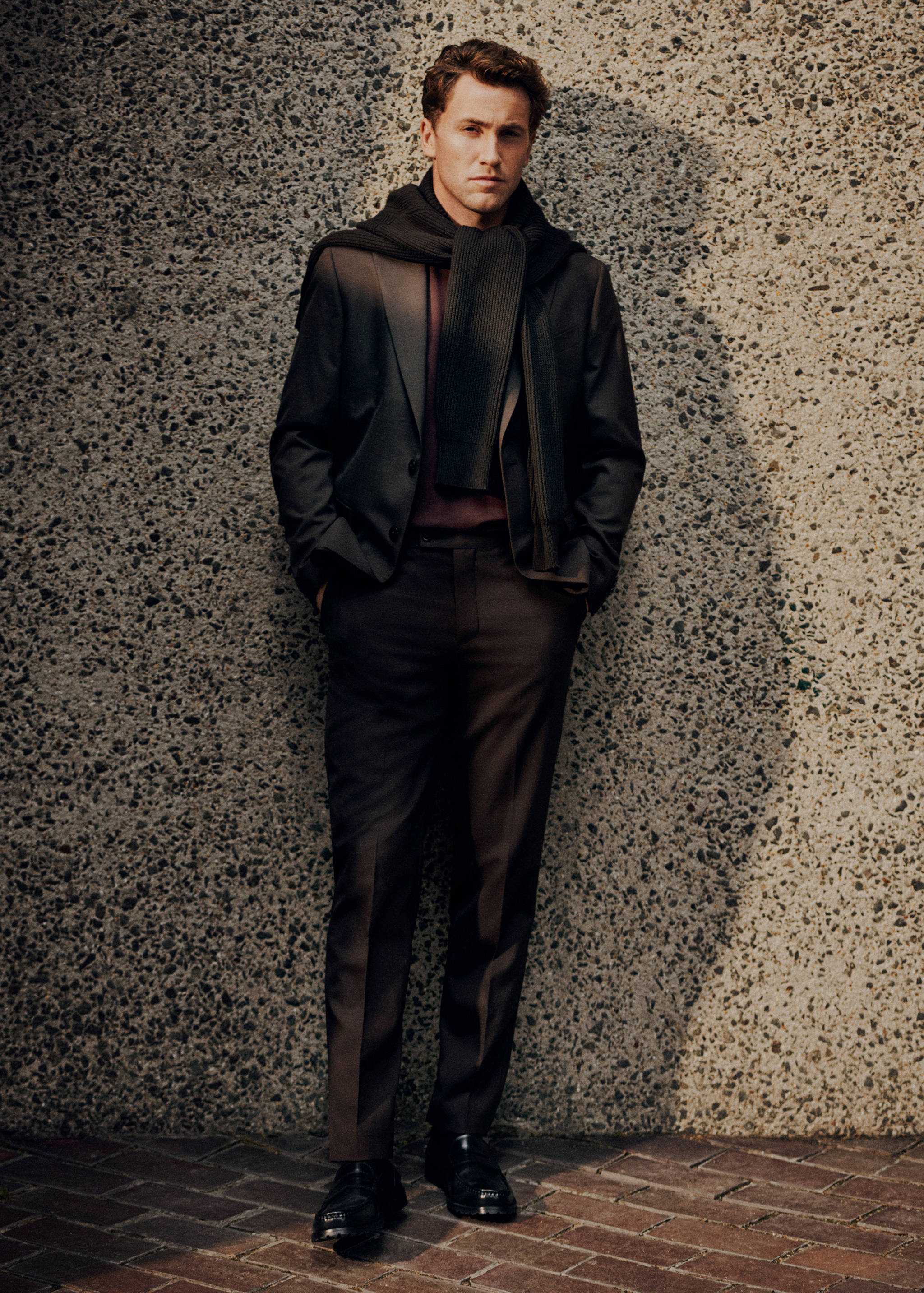 Turin 100% wool suit trousers - Details of the article 5