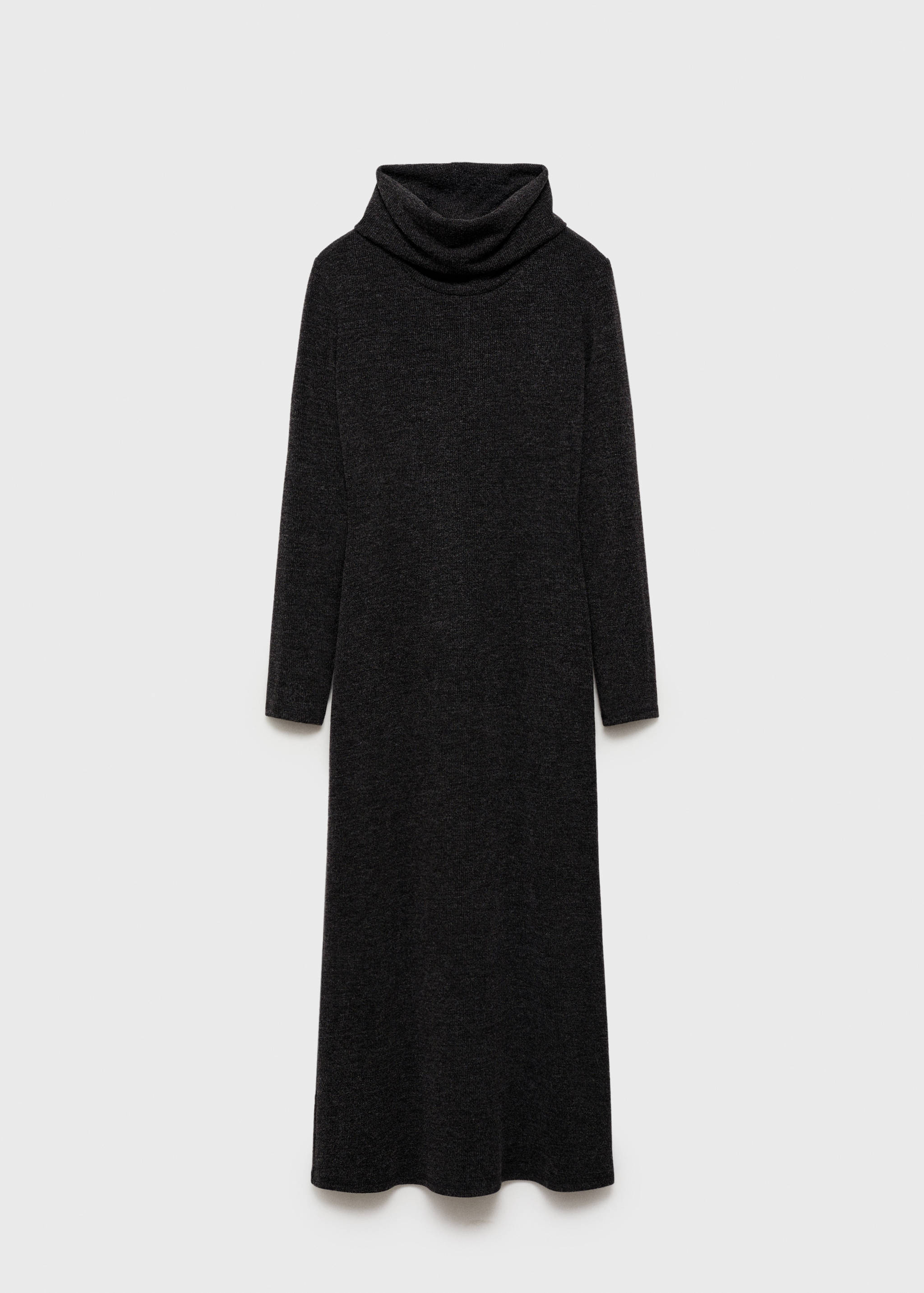 Knitted turtleneck dress - Article without model