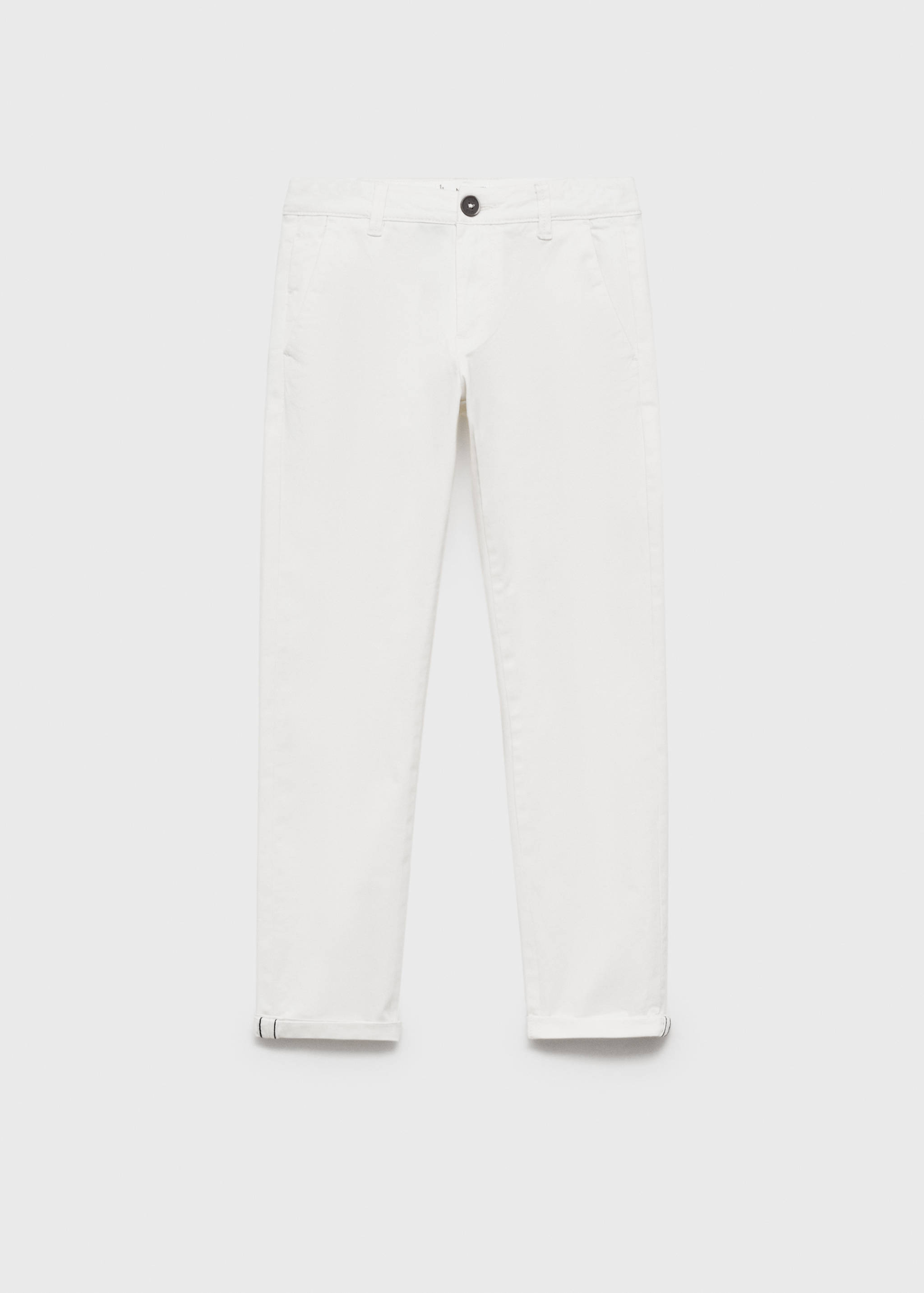 Cotton chinos - Article without model