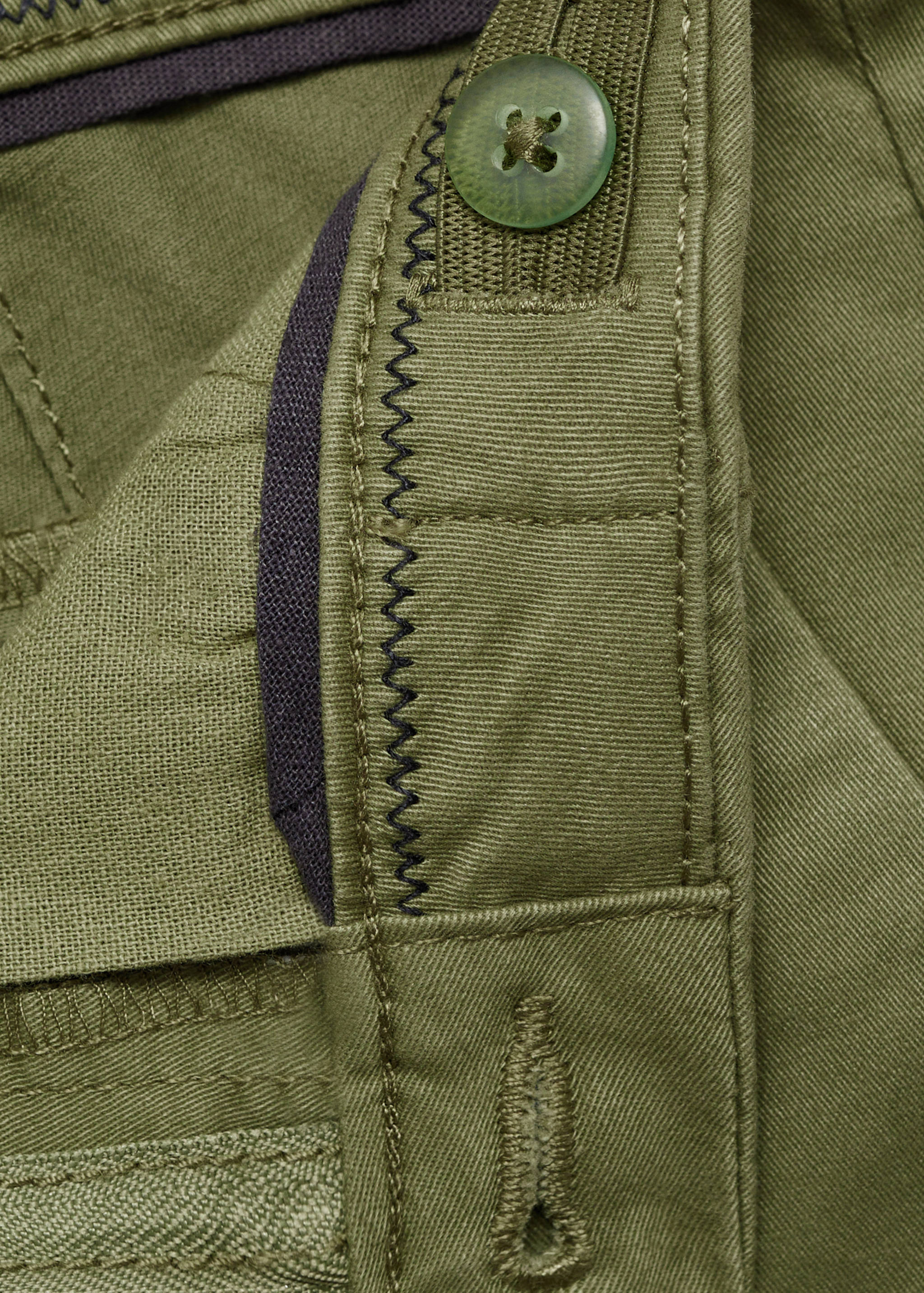 Cotton chinos - Details of the article 0
