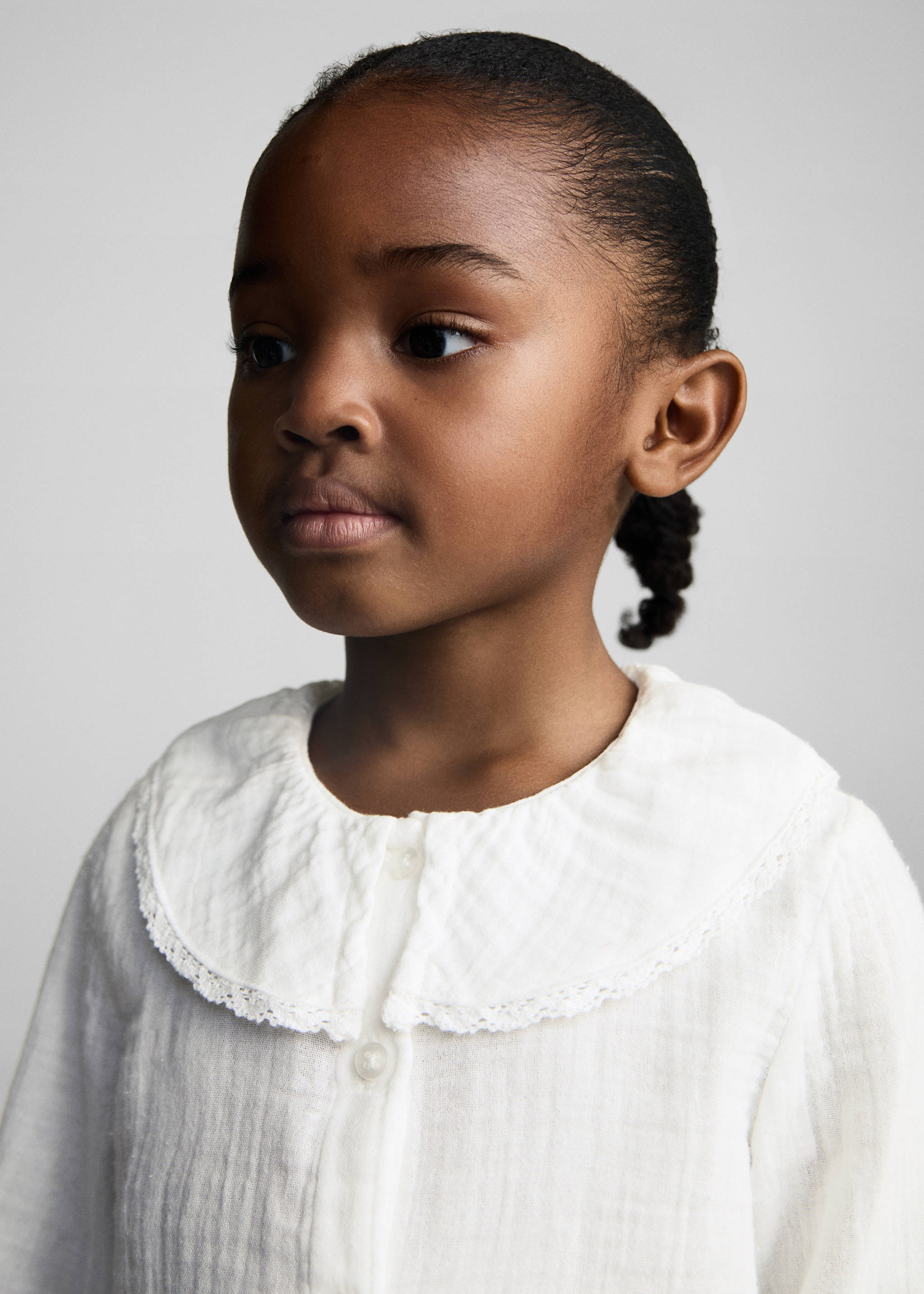 Cheesecloth cotton blouse - Details of the article 1