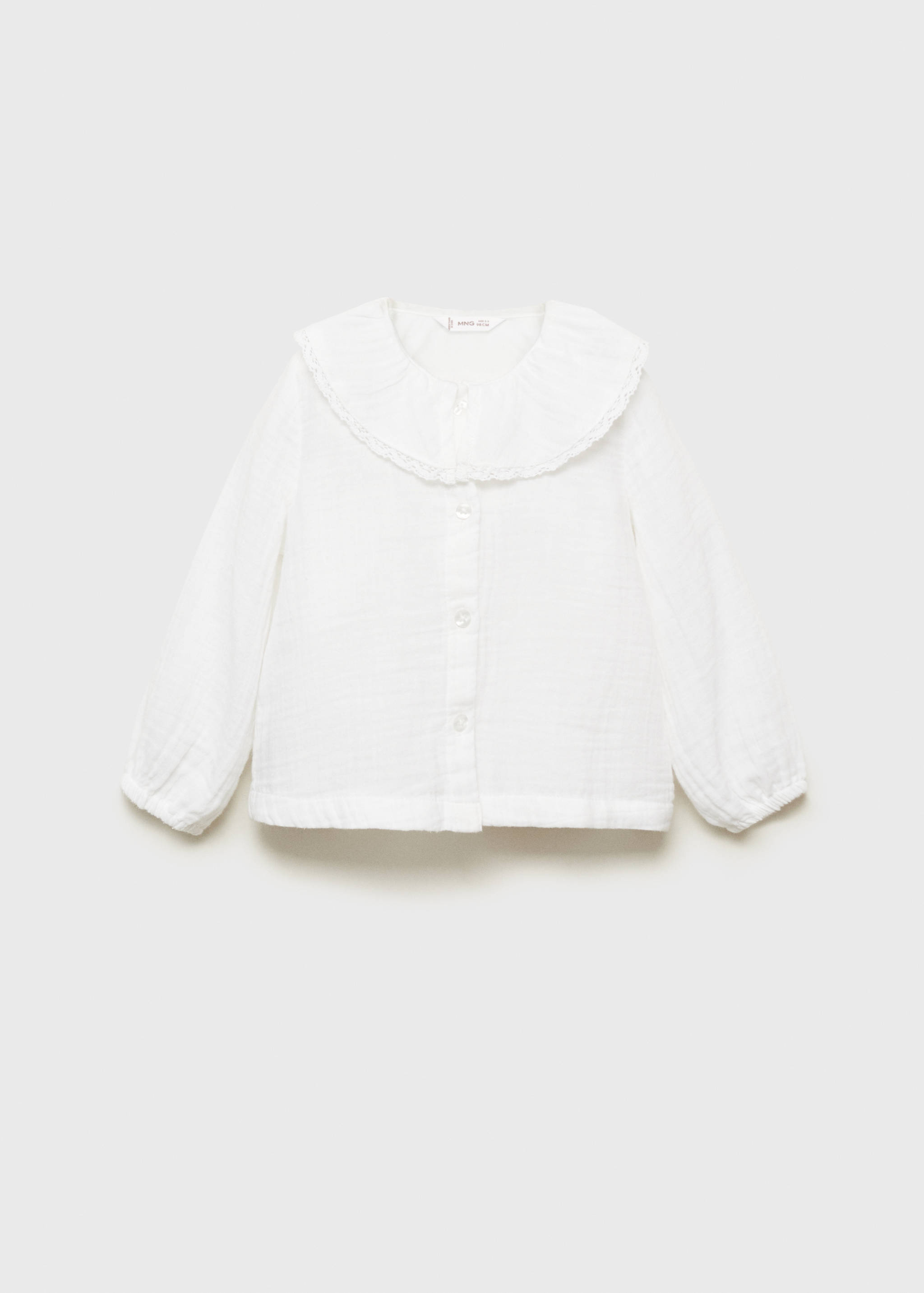 Cheesecloth cotton blouse - Article without model