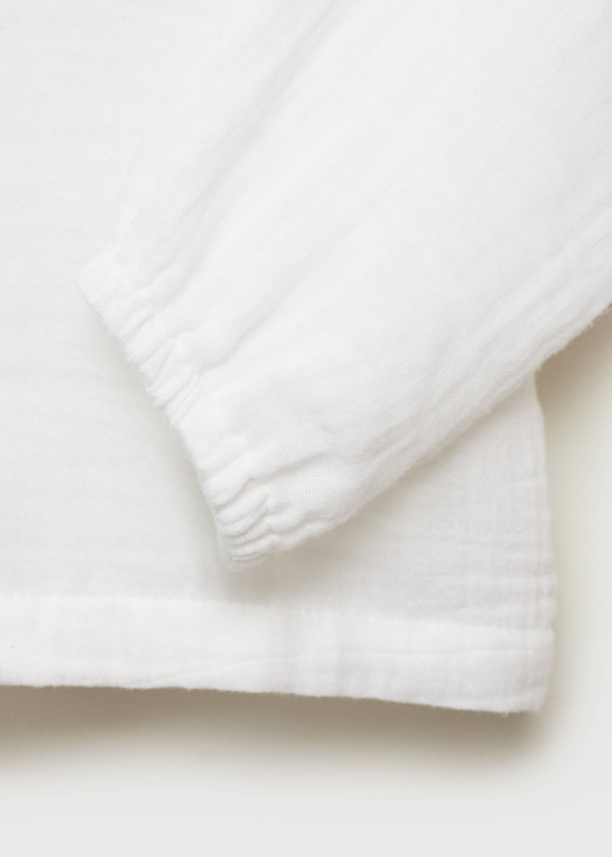 Cheesecloth cotton blouse - Details of the article 0