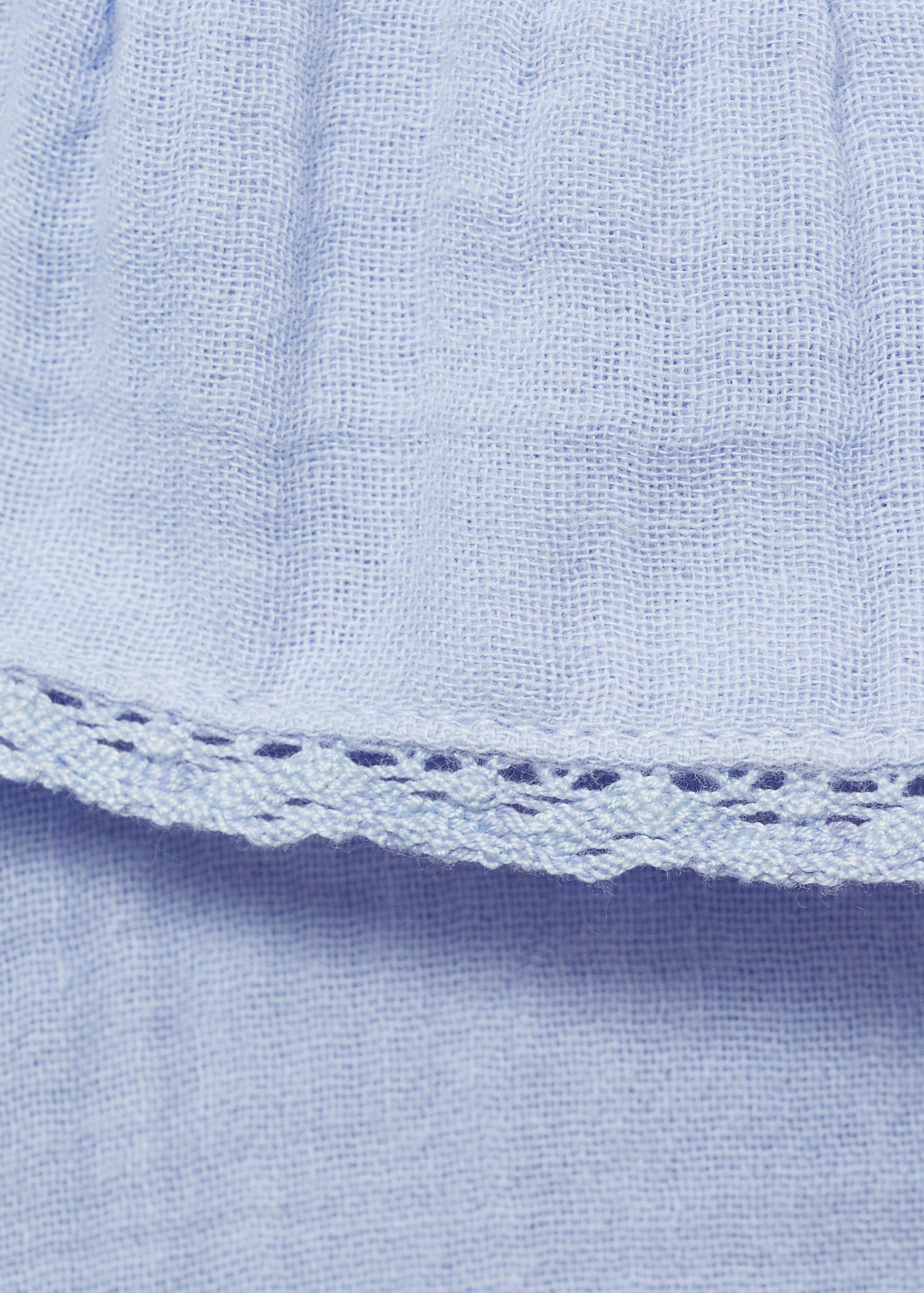 Cheesecloth cotton blouse - Details of the article 0