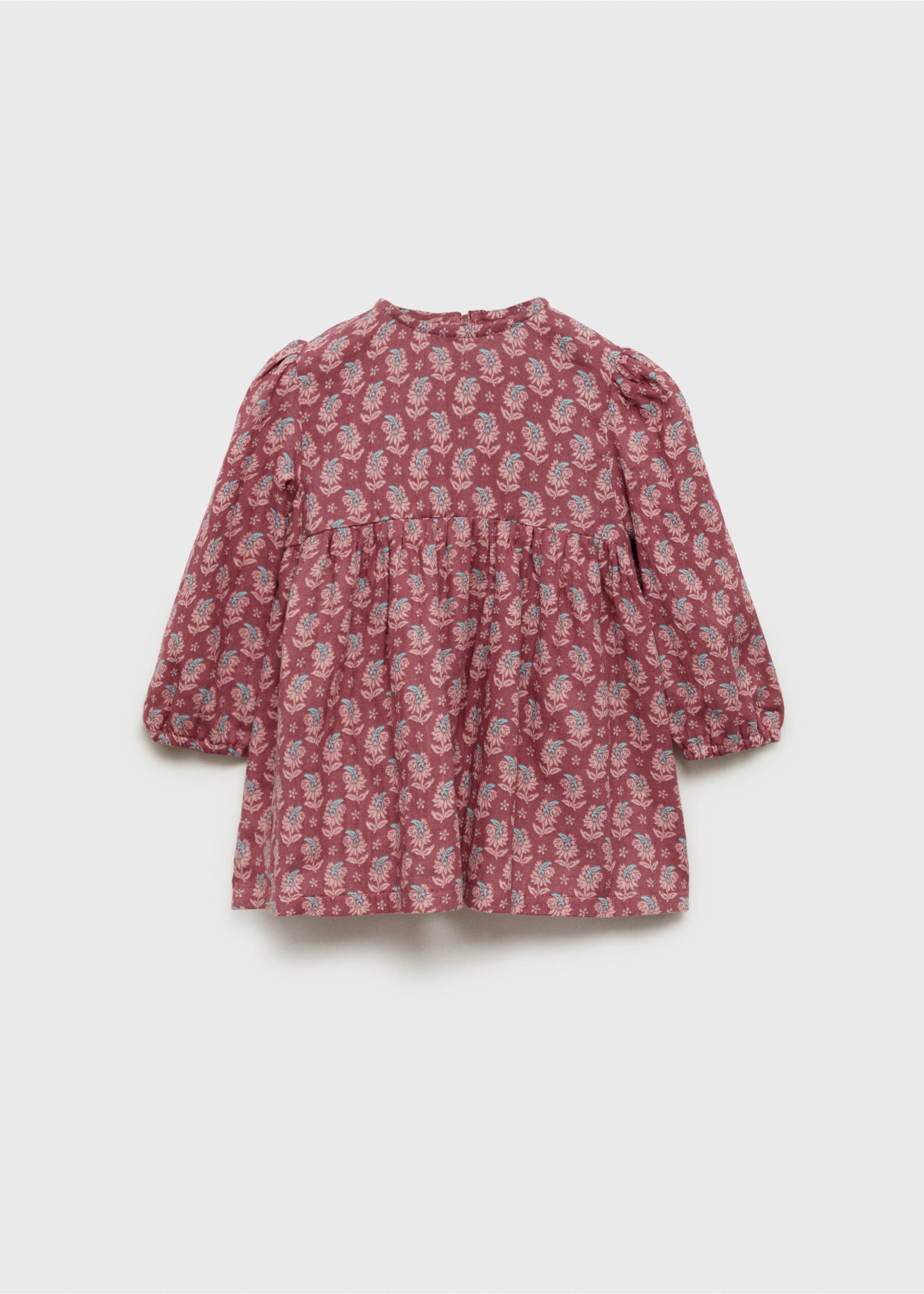 Printed dress - Article without model, Cherry. Ref: 87090633-00.