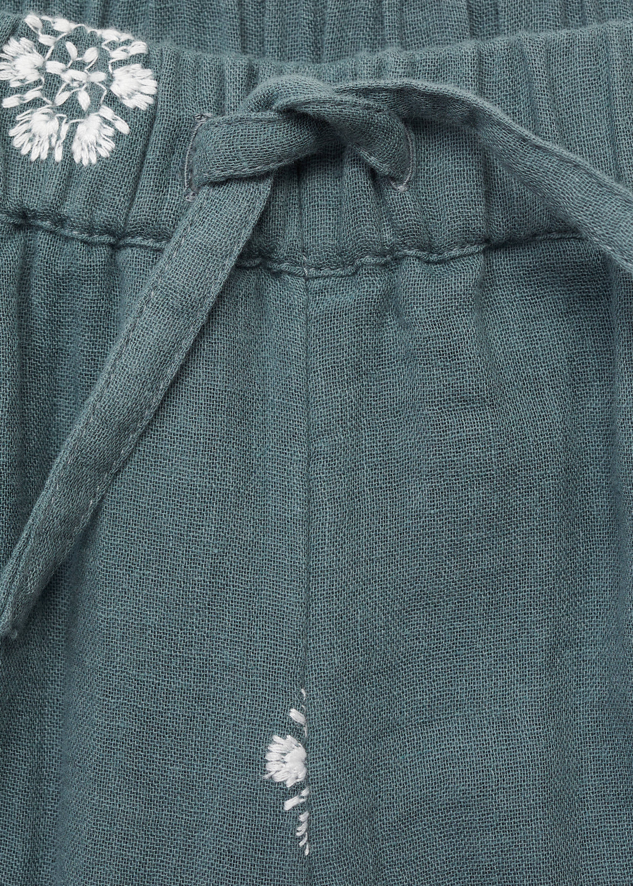 Pantalón algodón bordado - Detalle del artículo 8