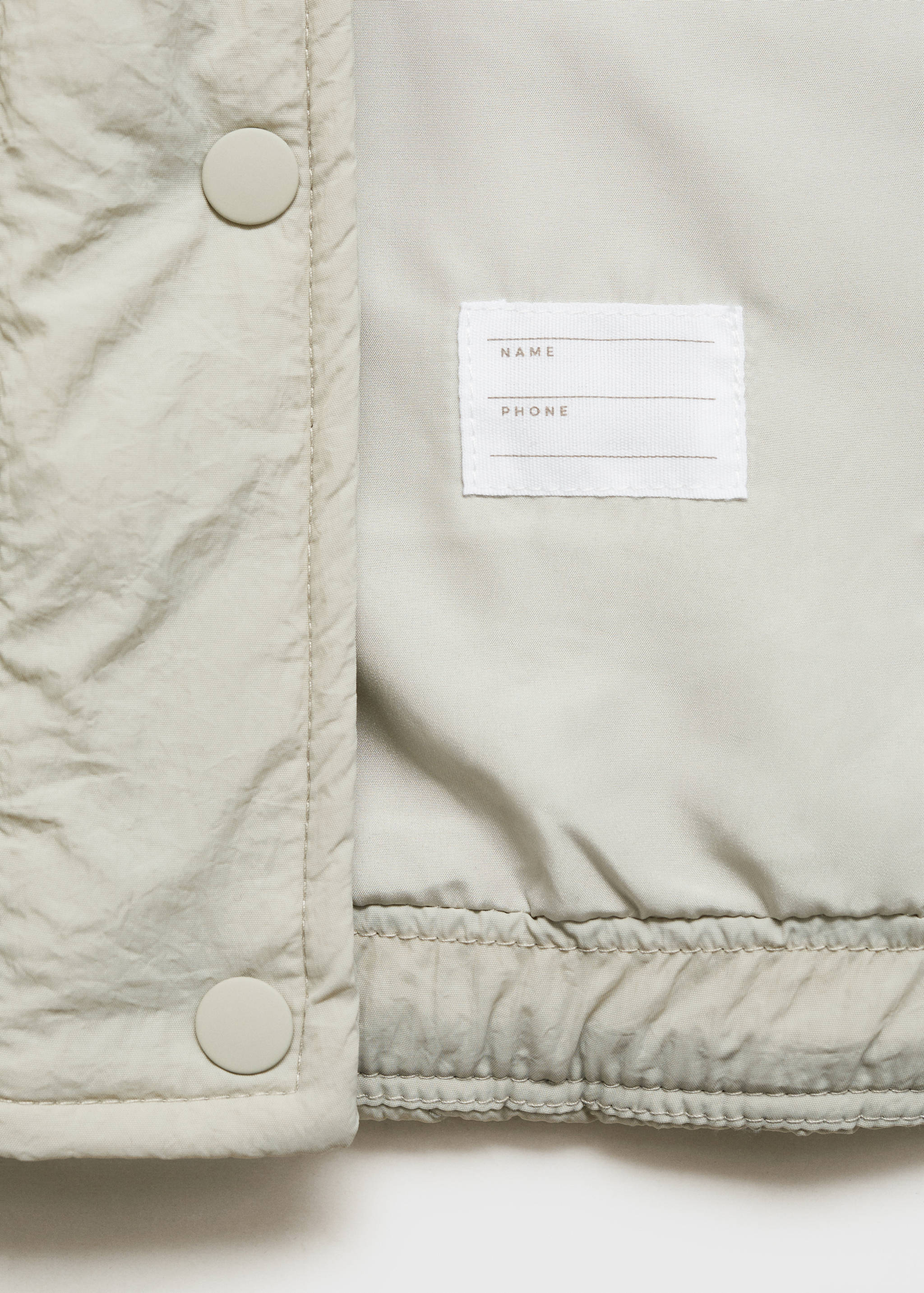 Hood puffer coat - Details of the article 0