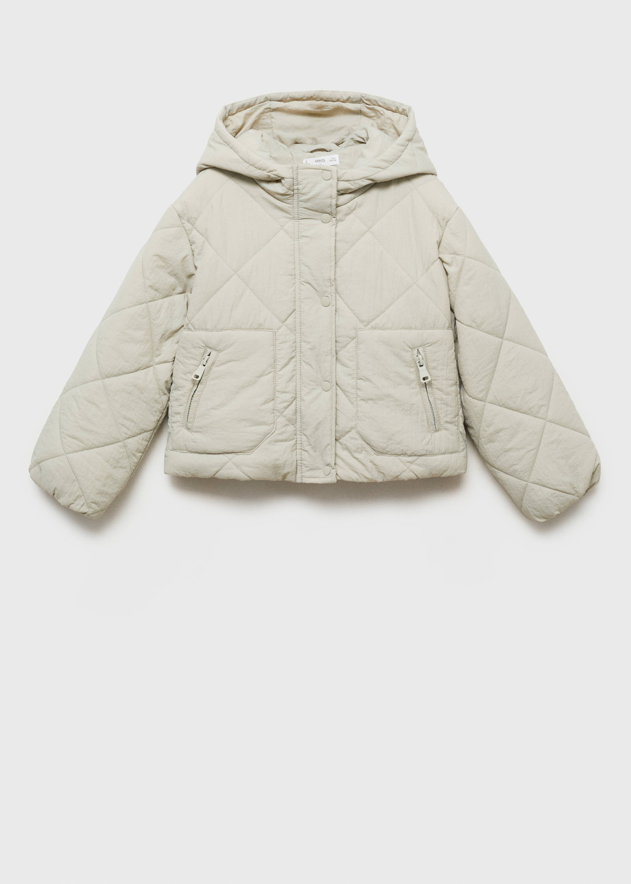 Hood puffer coat - Article without model