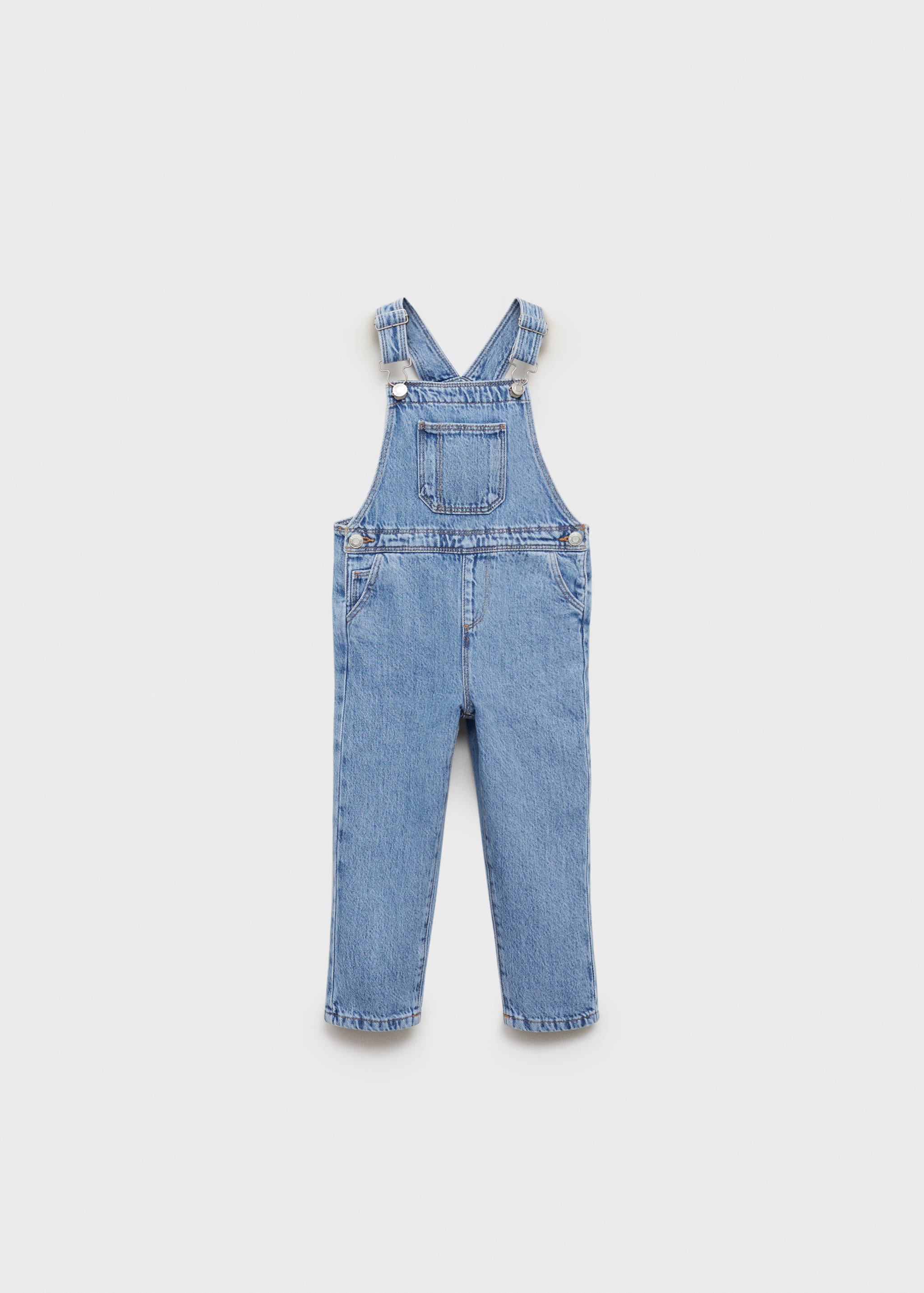 Long denim overalls with pocket - Article without model