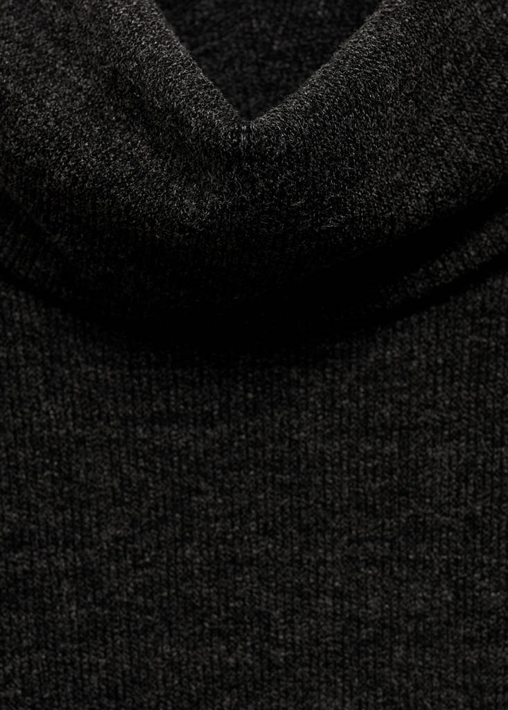 Draped roll neck dress thumbnail 2