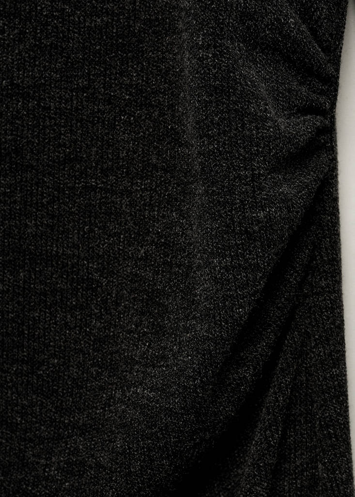 Draped roll neck dress thumbnail 3
