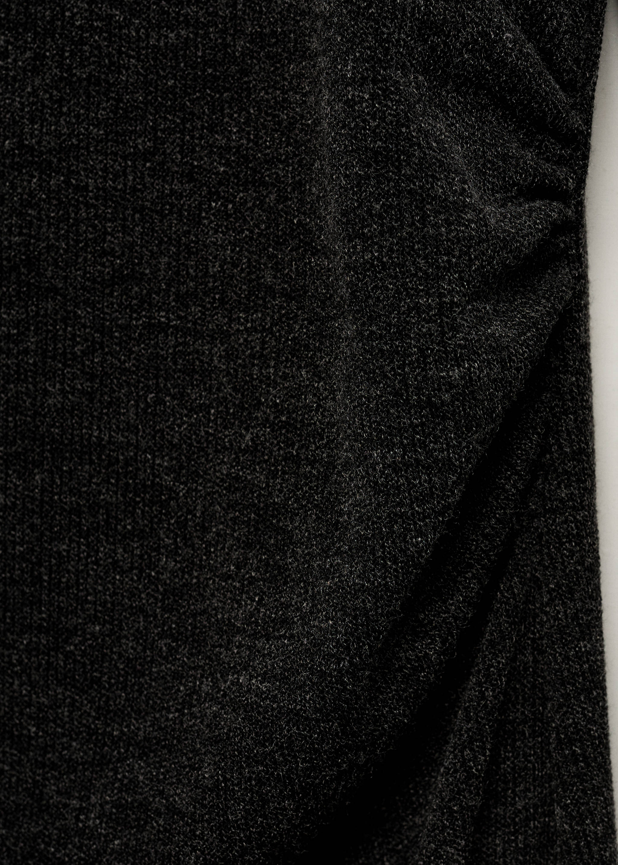 Draped roll neck dress - Details of the article 0