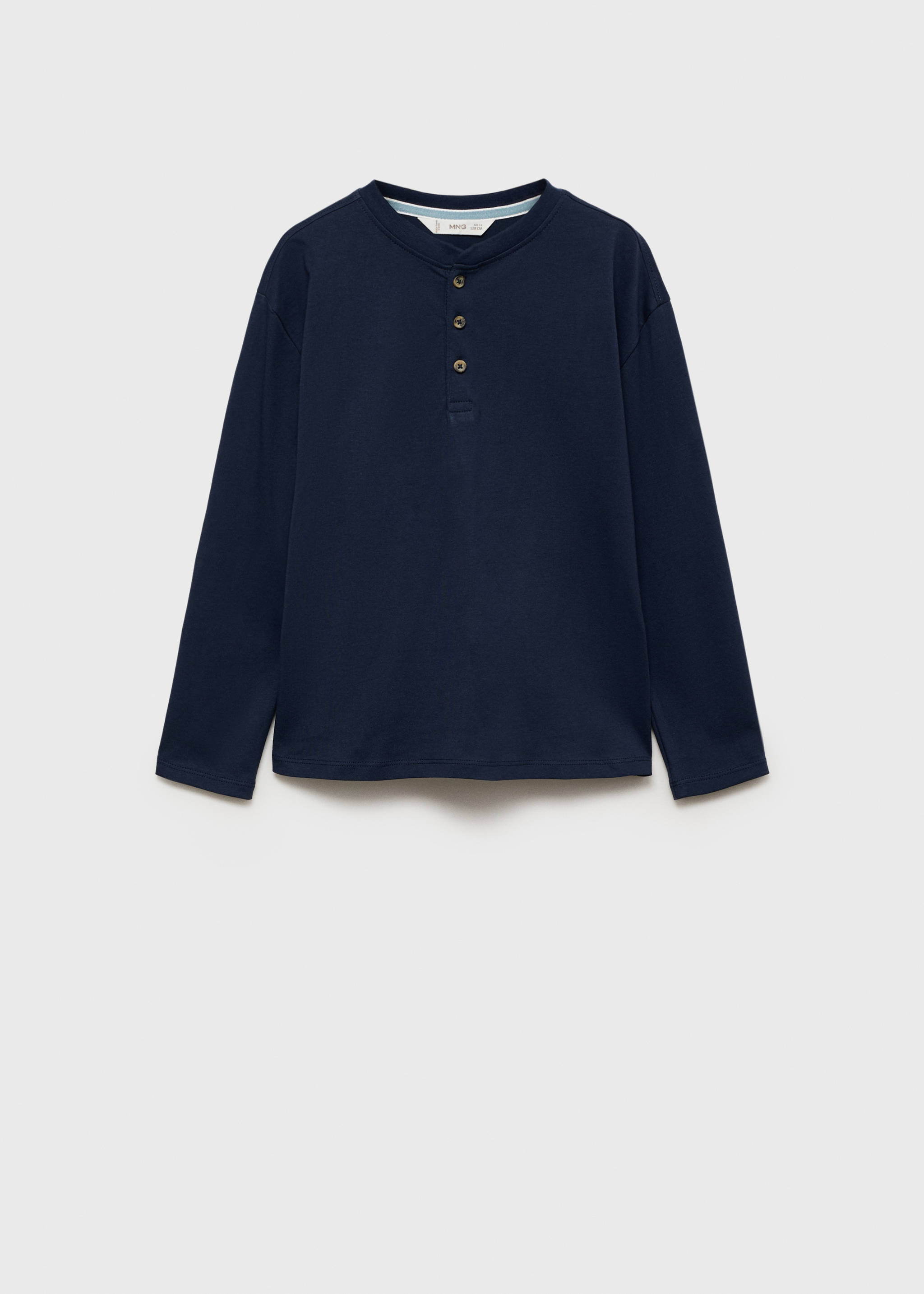 T-shirt coton manches longues - Article sans modèle