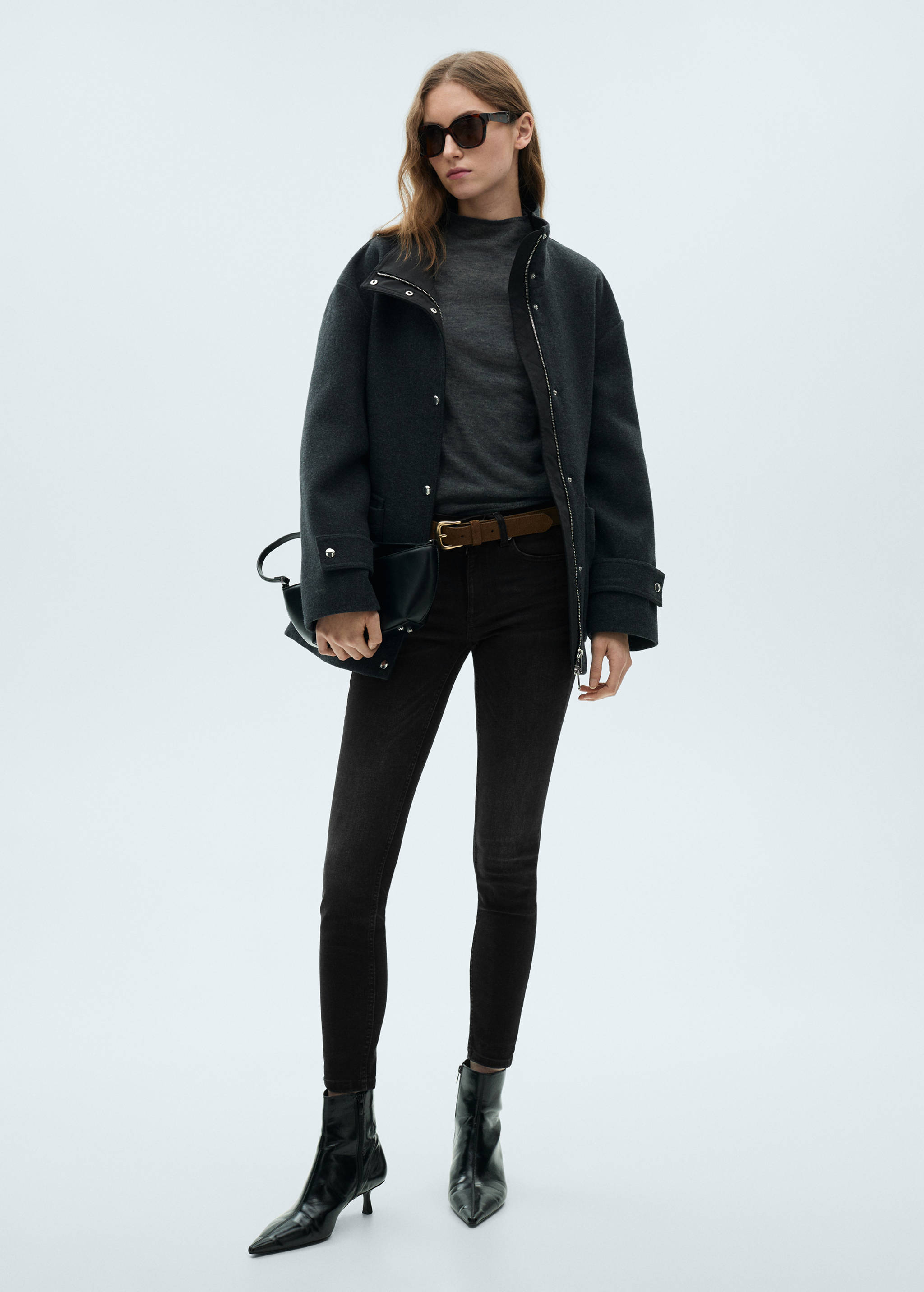 Jean Pushup skinny taille basse - Plan général