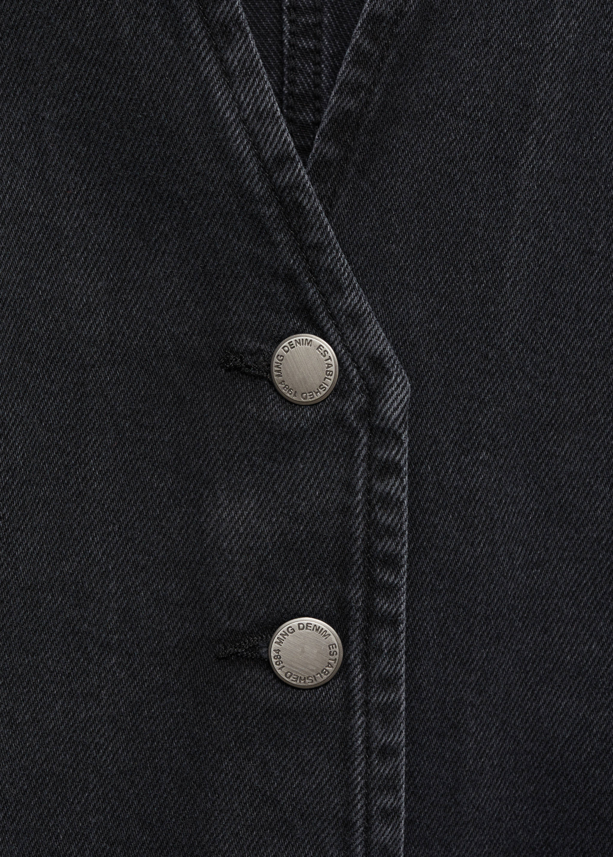 Denim vest with bow - Details of the article 8
