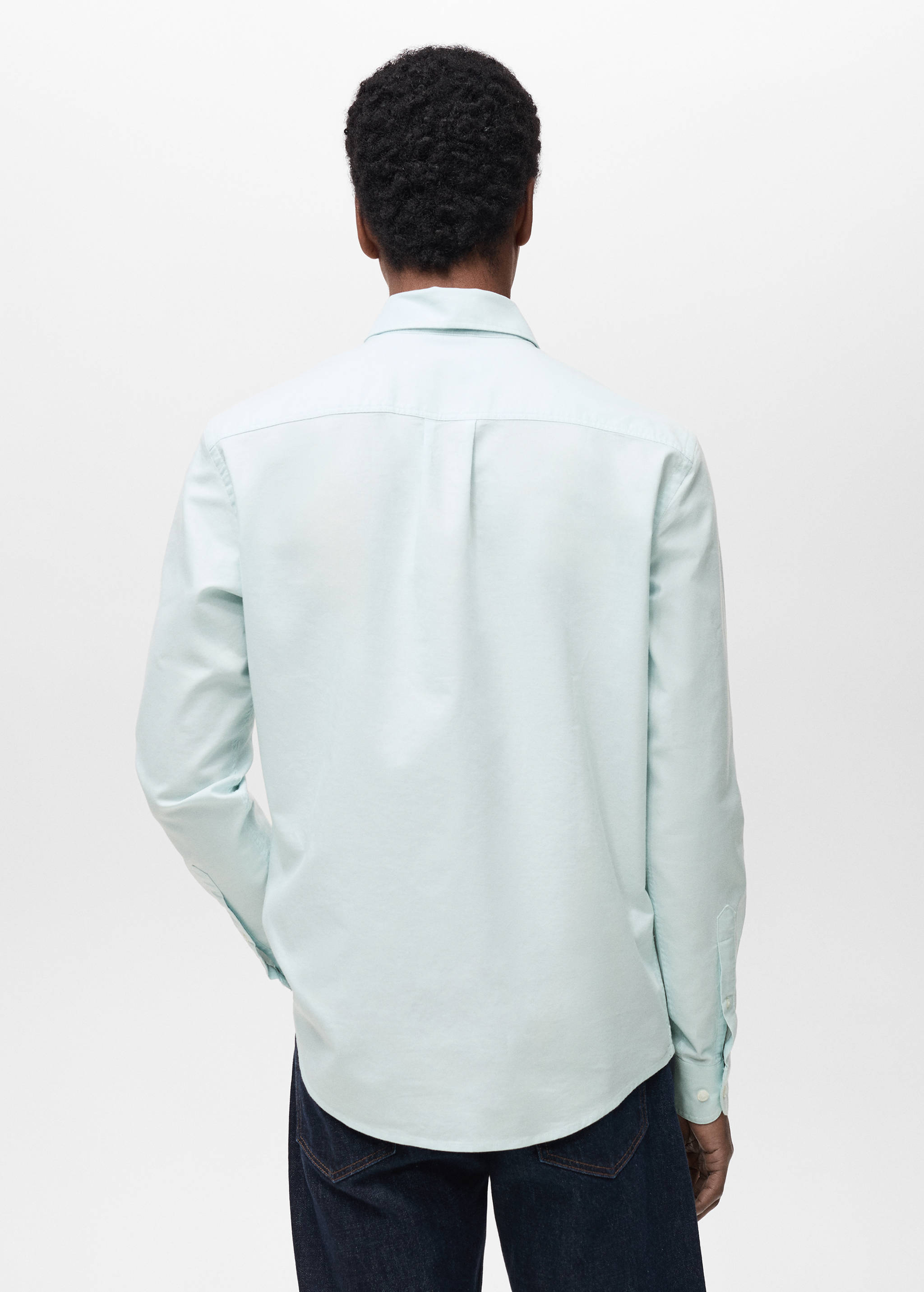 Chemise 100 % coton Oxford logo - Verso de l’article