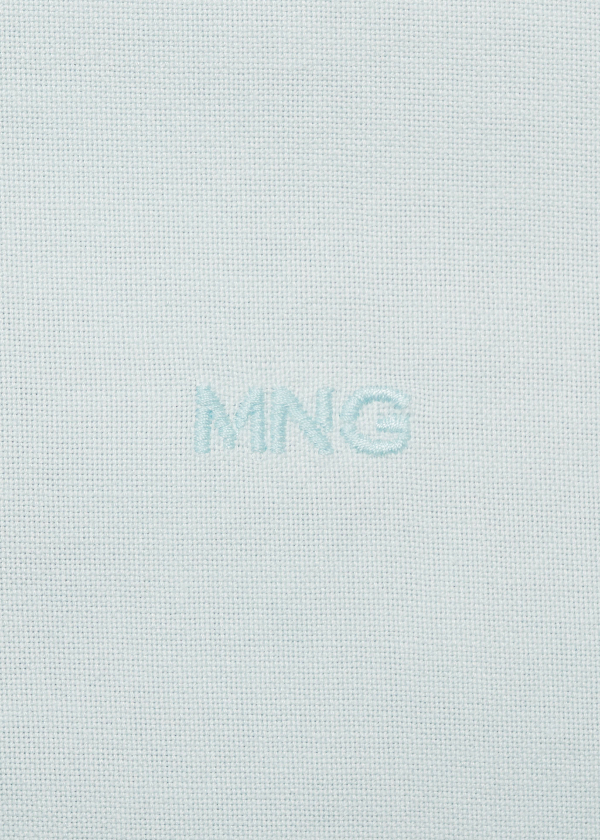 Chemise 100 % coton Oxford logo - Détail de l'article 0