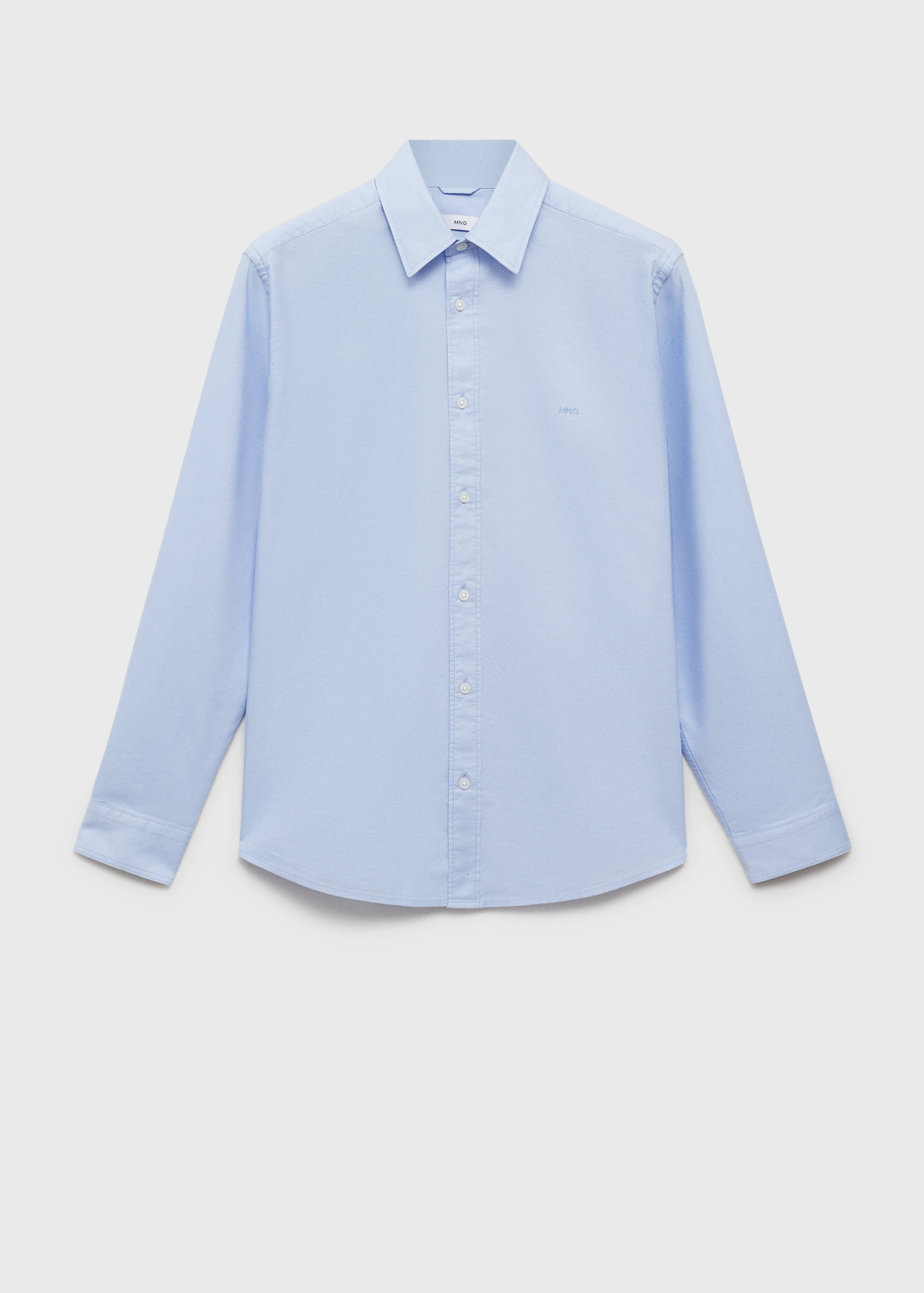 Chemise 100 % coton Oxford logo - Article sans modèle