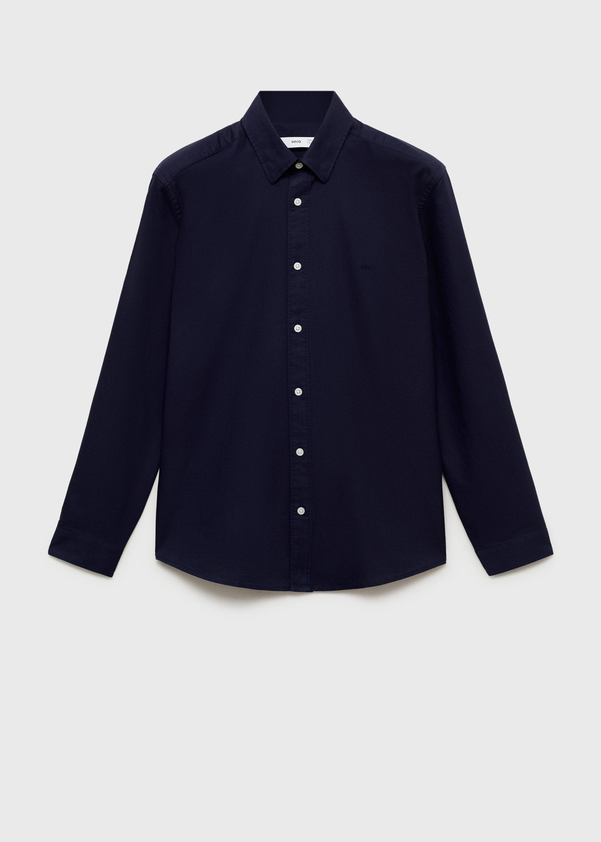 Chemise 100 % coton Oxford logo - Article sans modèle
