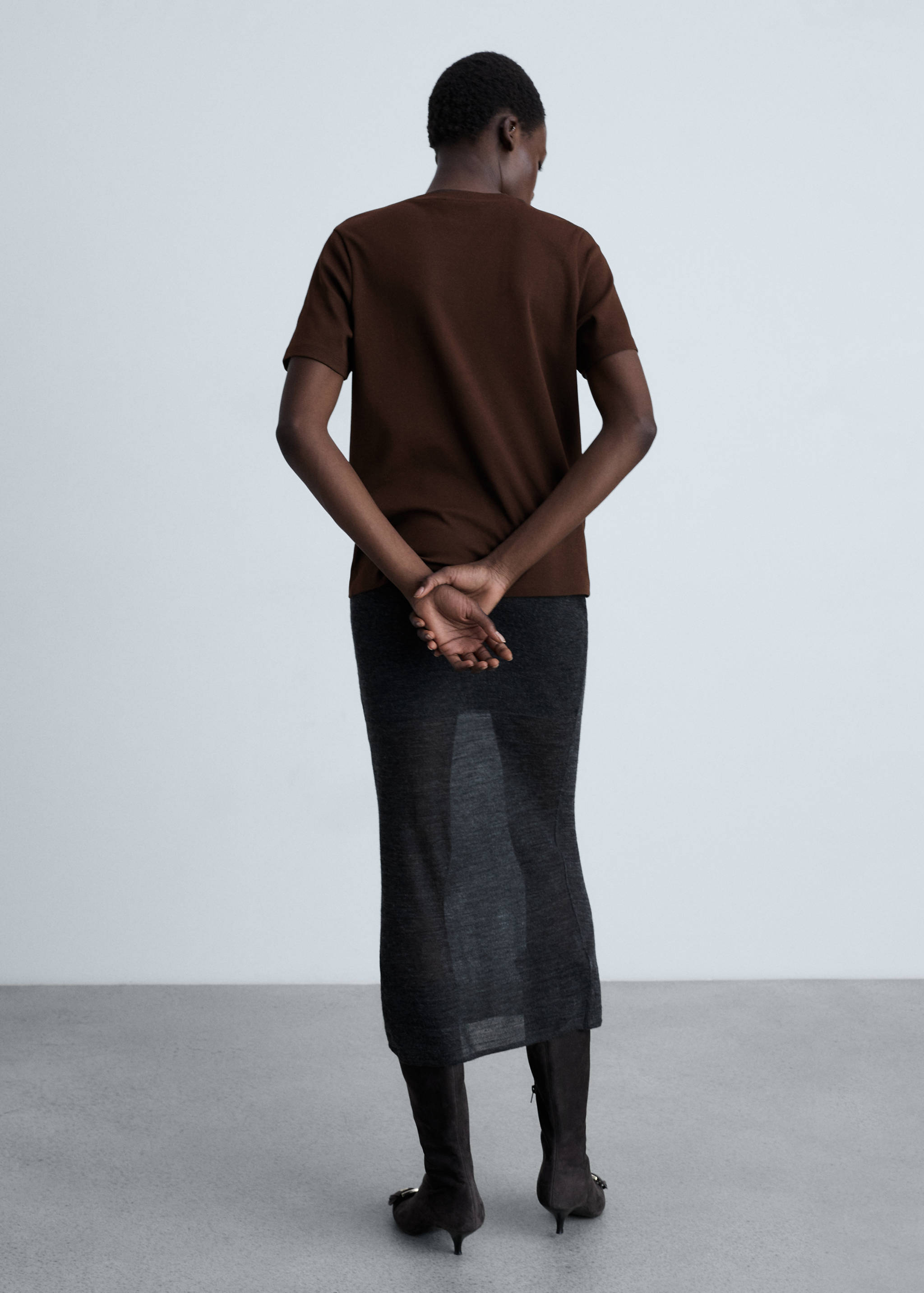 Camiseta algodón manga corta - Reverso del artículo