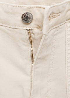 Culotte trousers with pockets — Beige 5