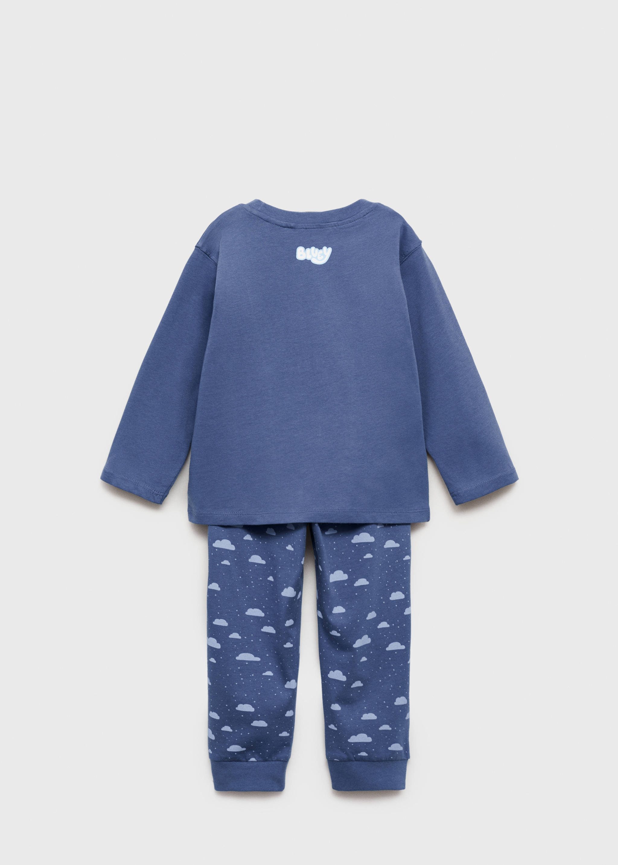 Bluey pyjamas - Reverse of the article