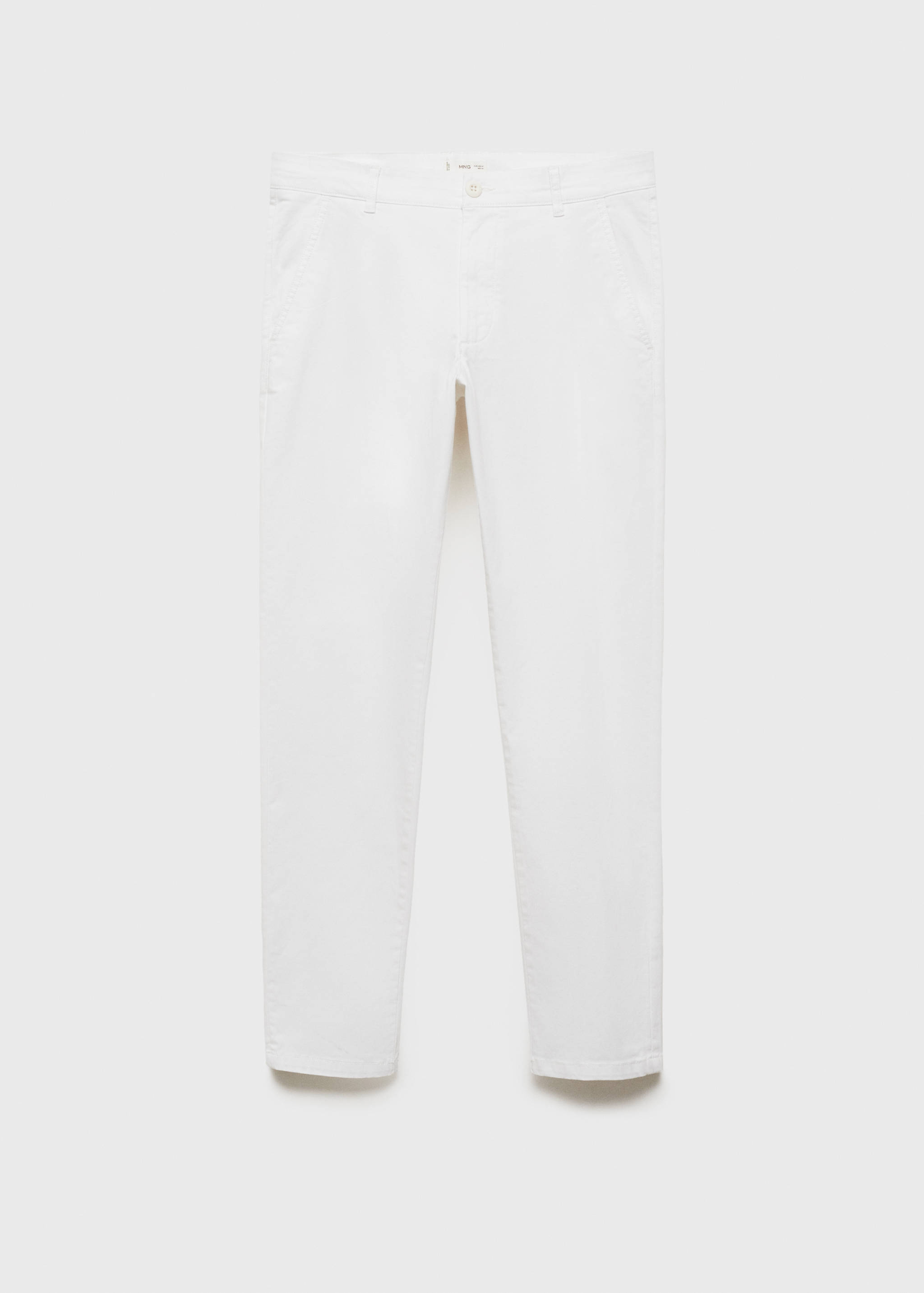 Plain chino trousers - Article without model