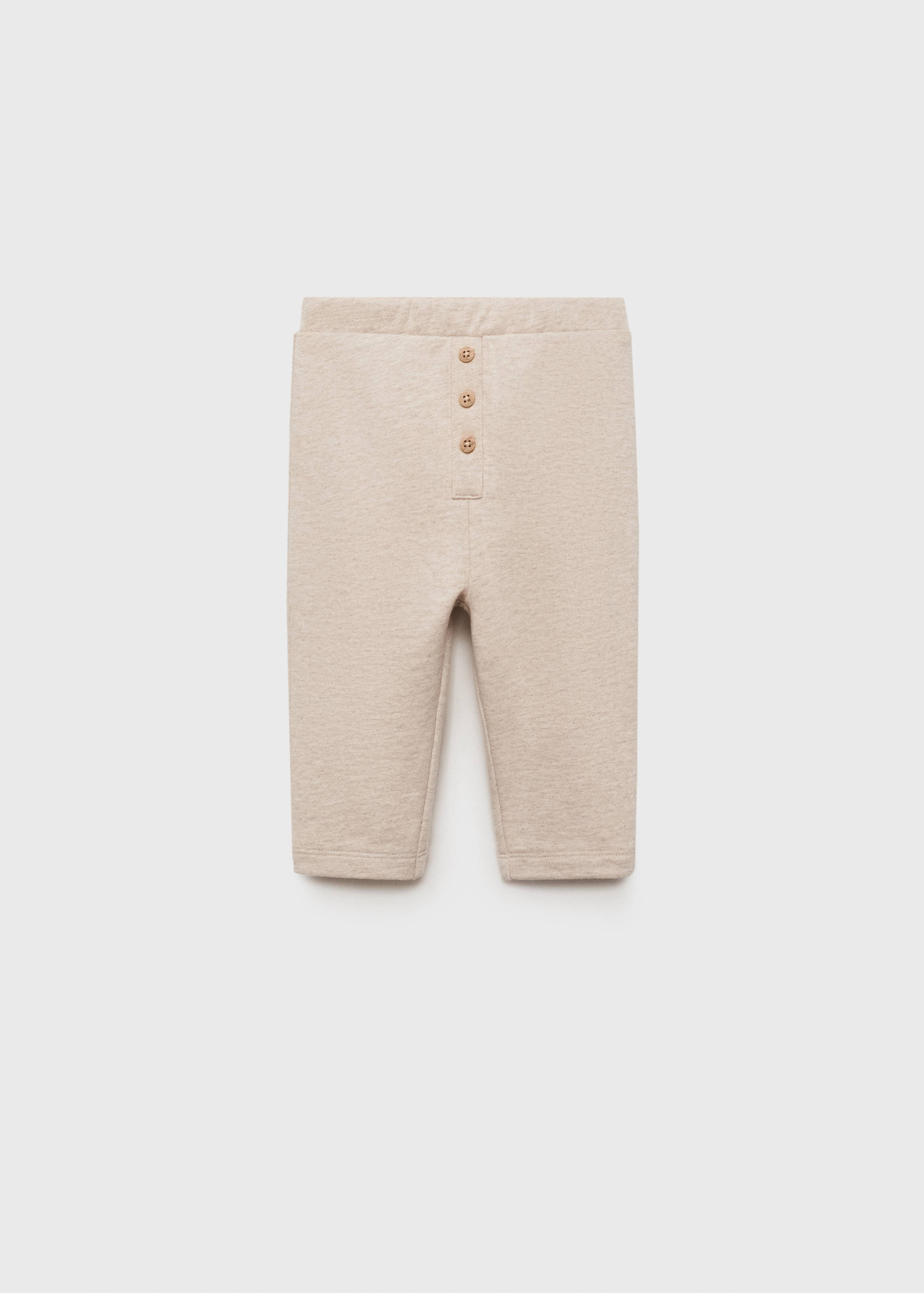 Flecked jogger trousers - Article without model