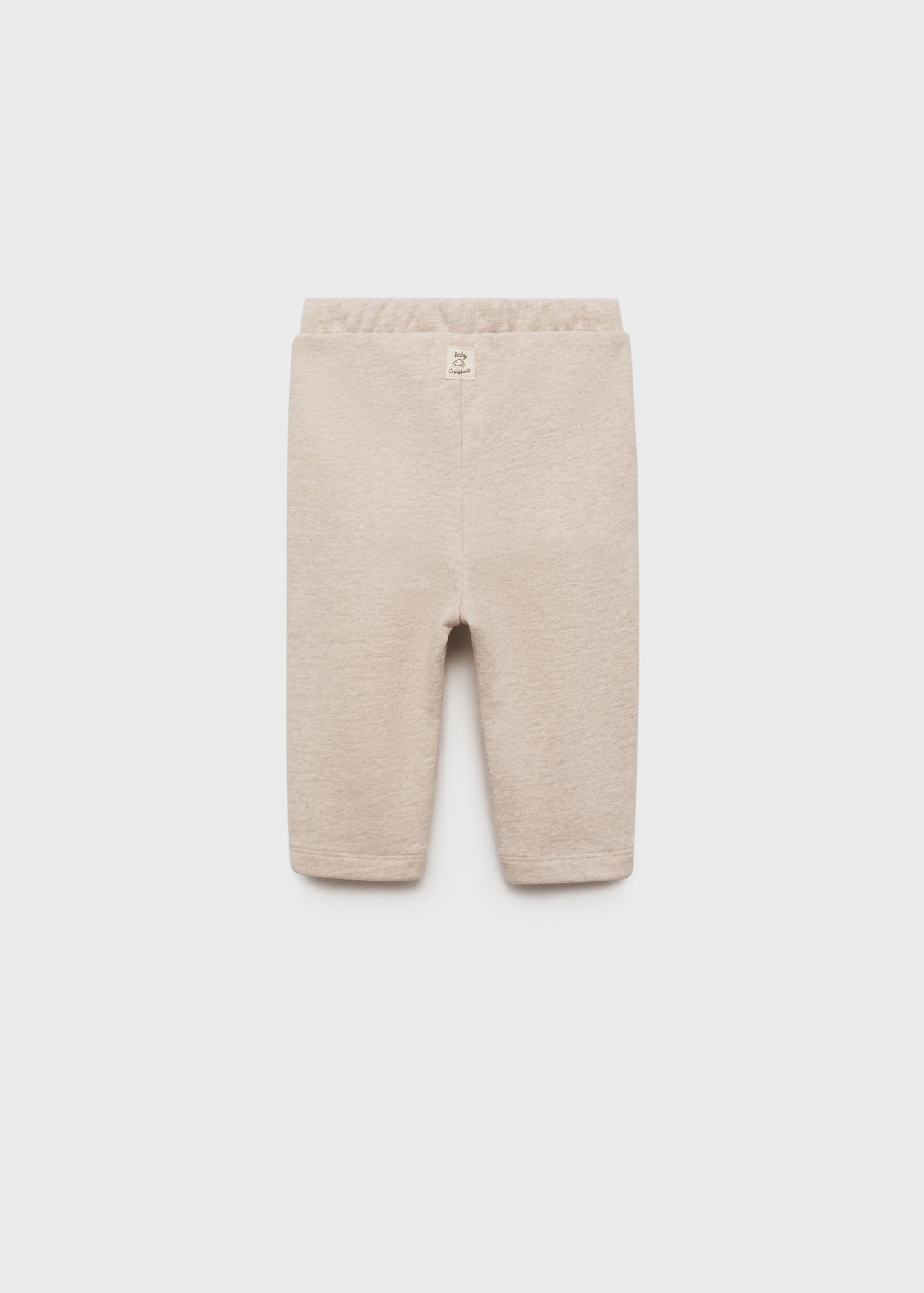 Flecked jogger trousers - Reverse of the article