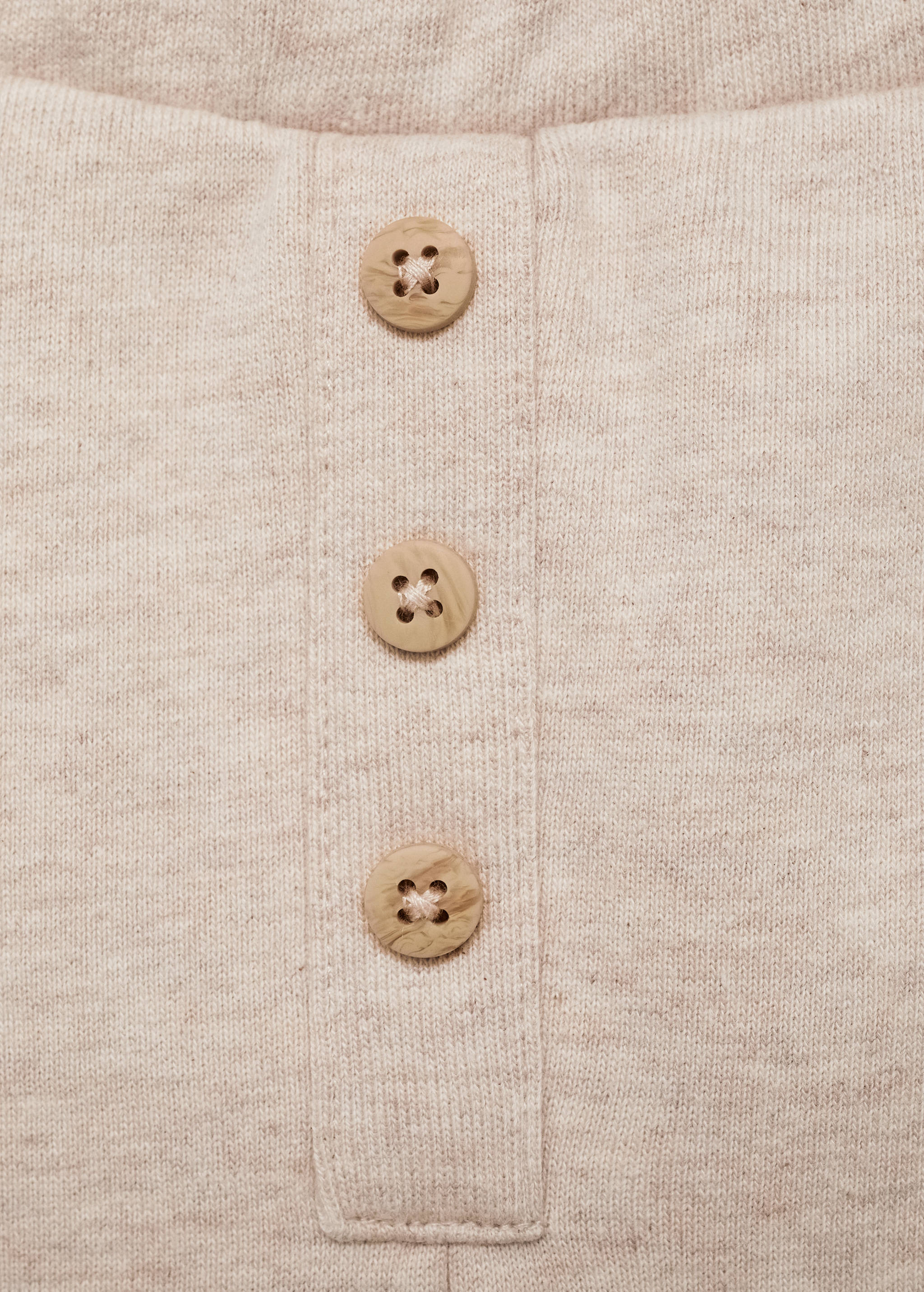 Flecked jogger trousers - Details of the article 8