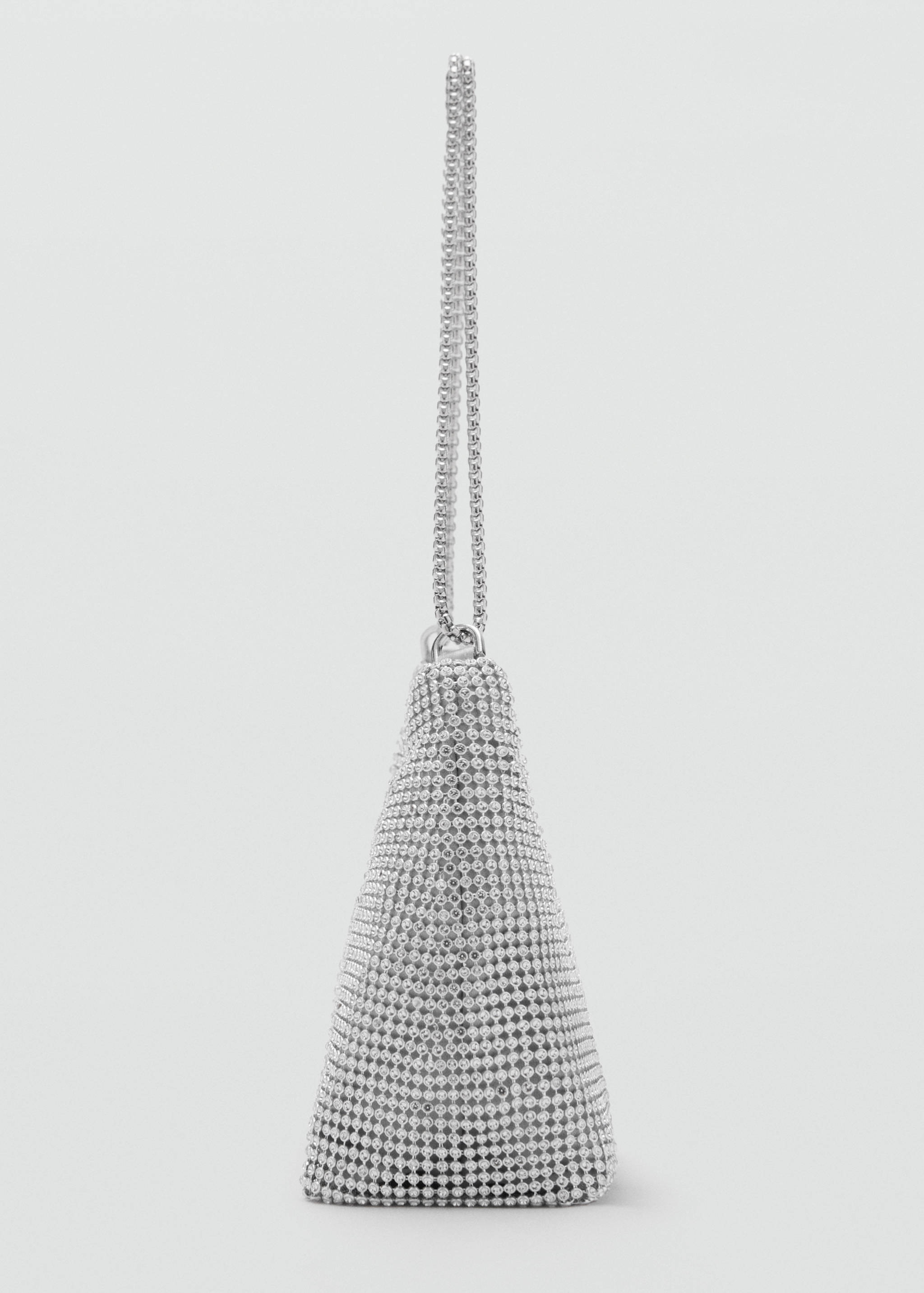 Double-handle crystal bag - Details of the article 1