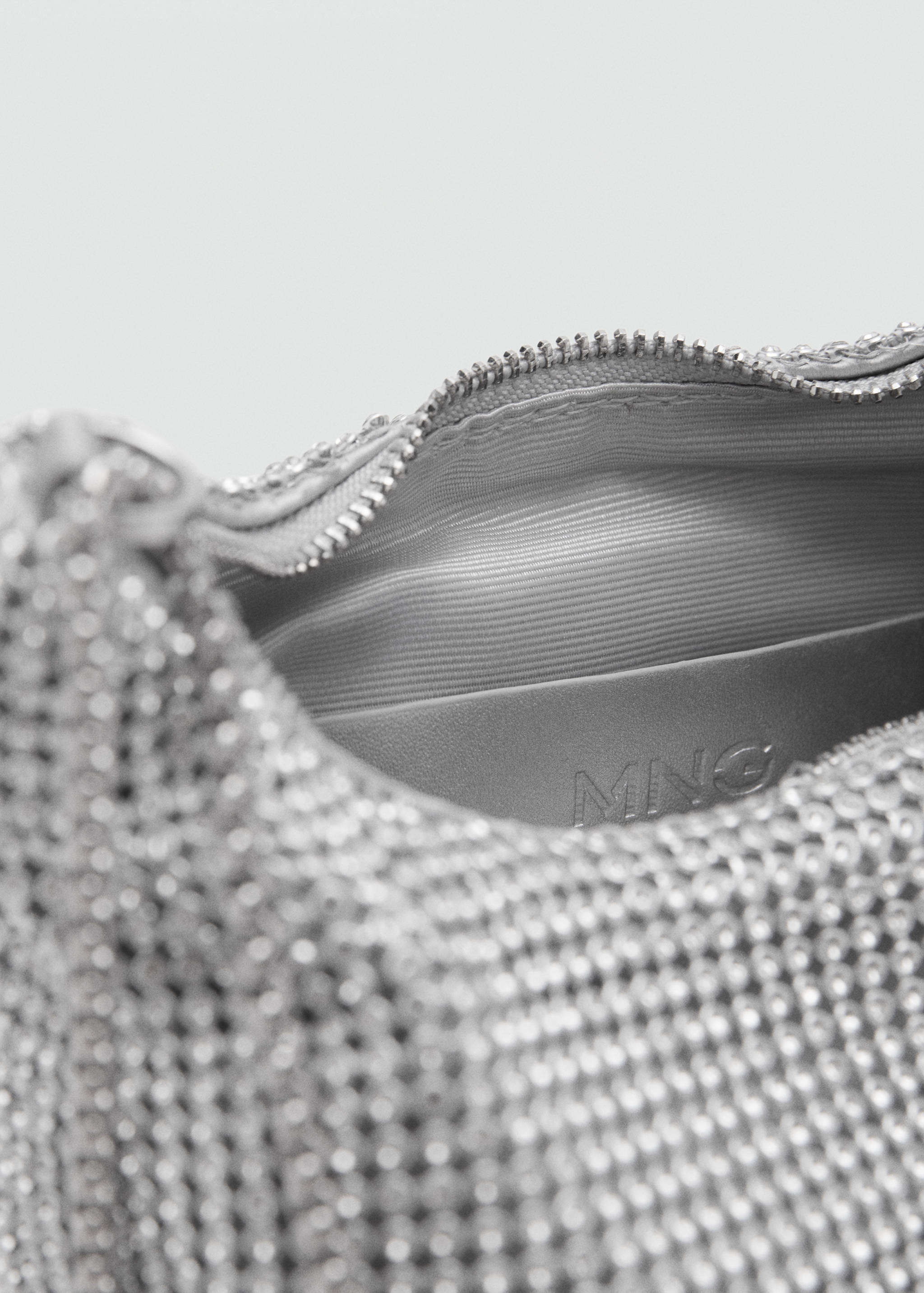 Double-handle crystal bag - Details of the article 2