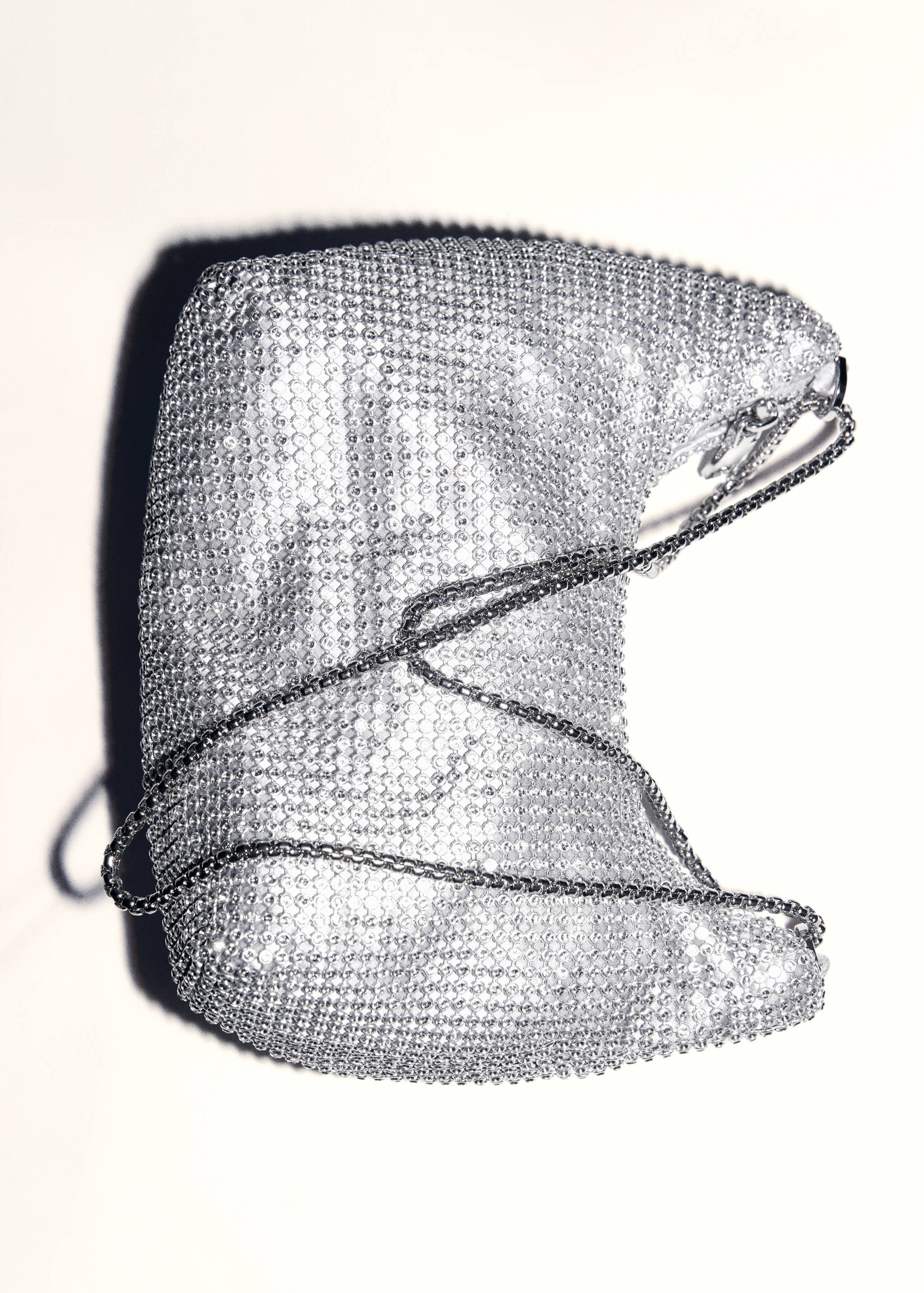 Double-handle crystal bag - Details of the article 5