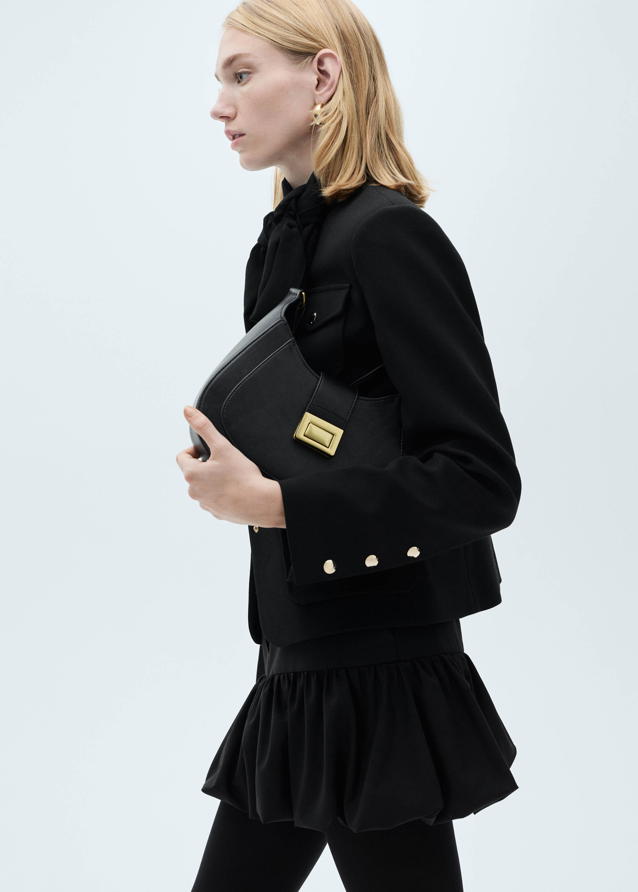 벌룬 러플 미니 스커트 - 상품 내역: 2