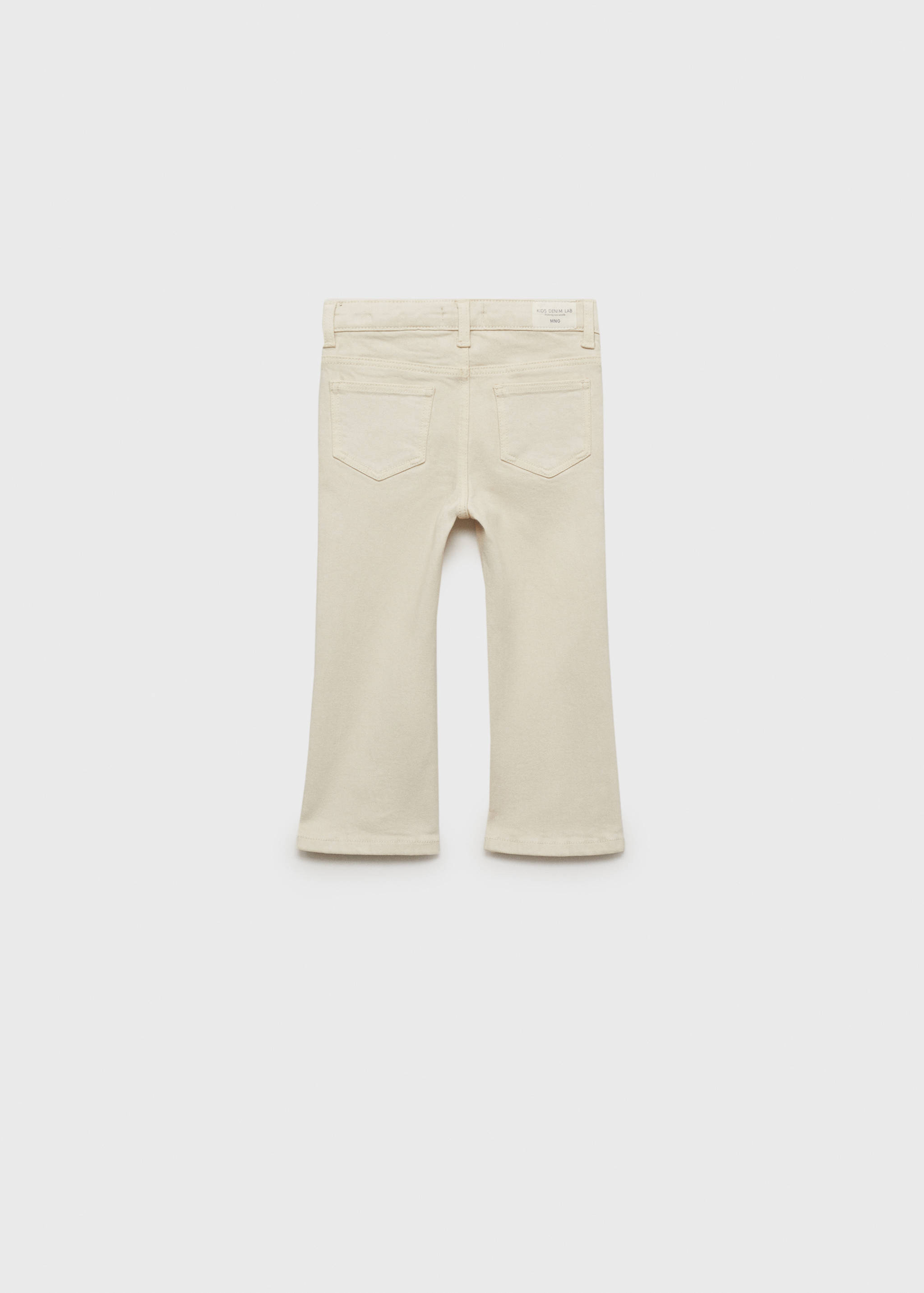 Flared Jeans mit Taschen - Rückseite des Artikels