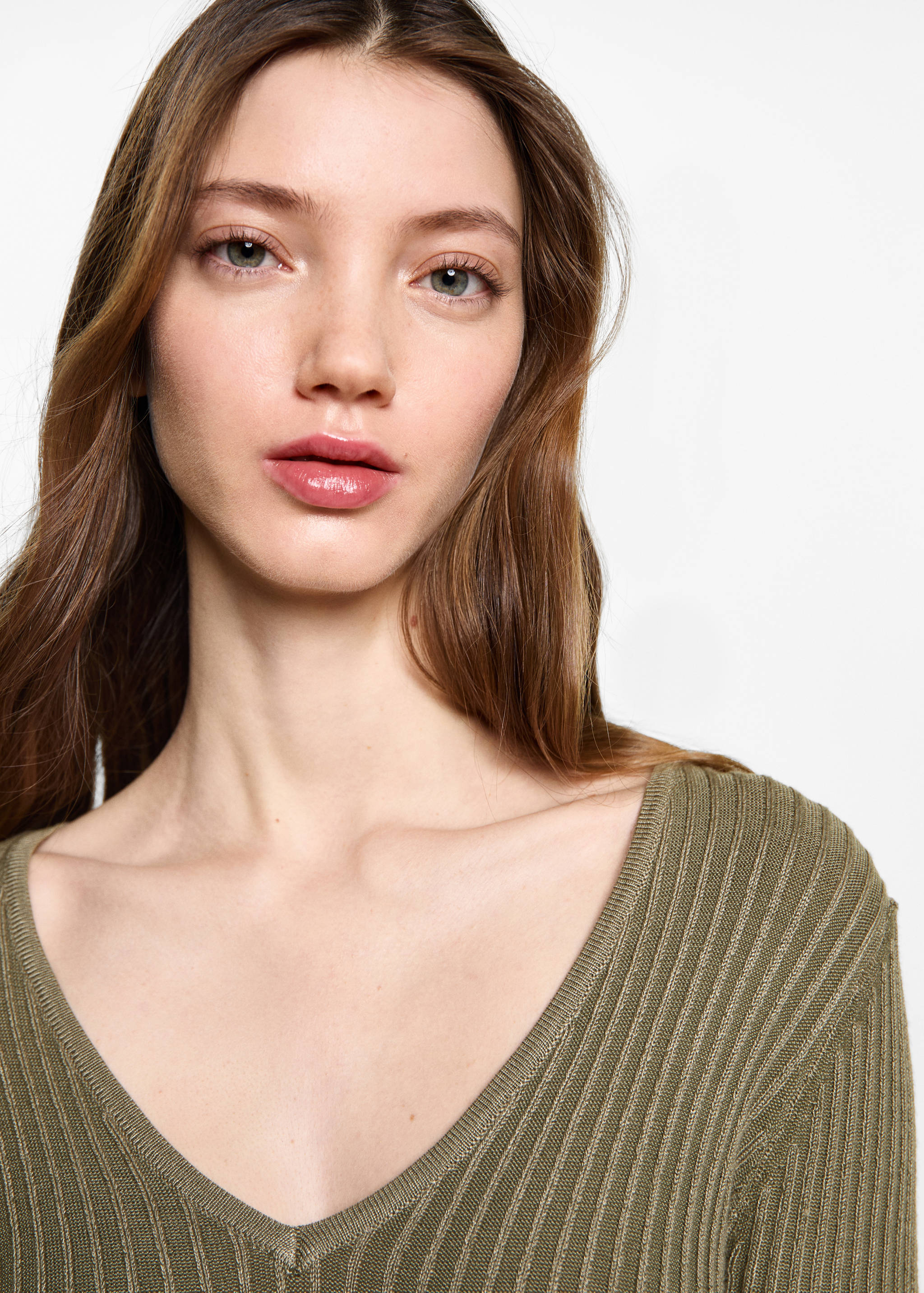 Vestido largo acampanado - Detalle del artículo 1