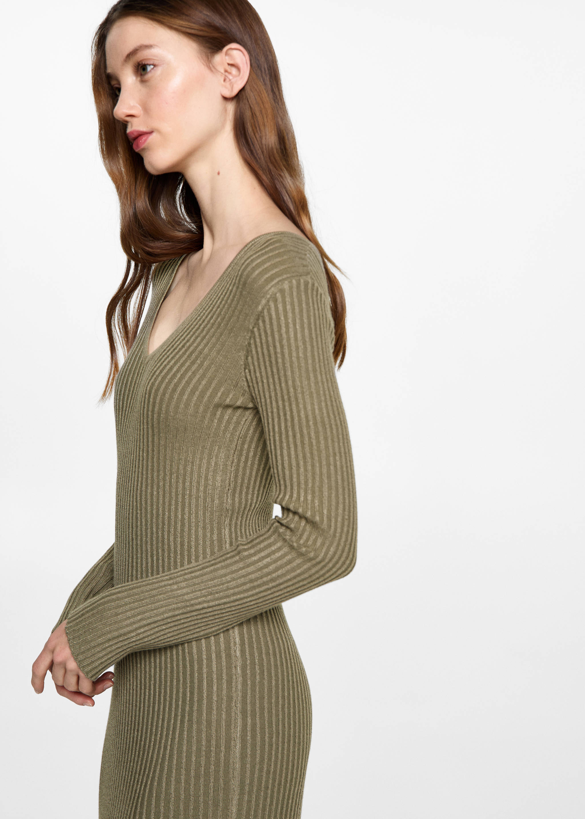 Vestido largo acampanado - Detalle del artículo 2