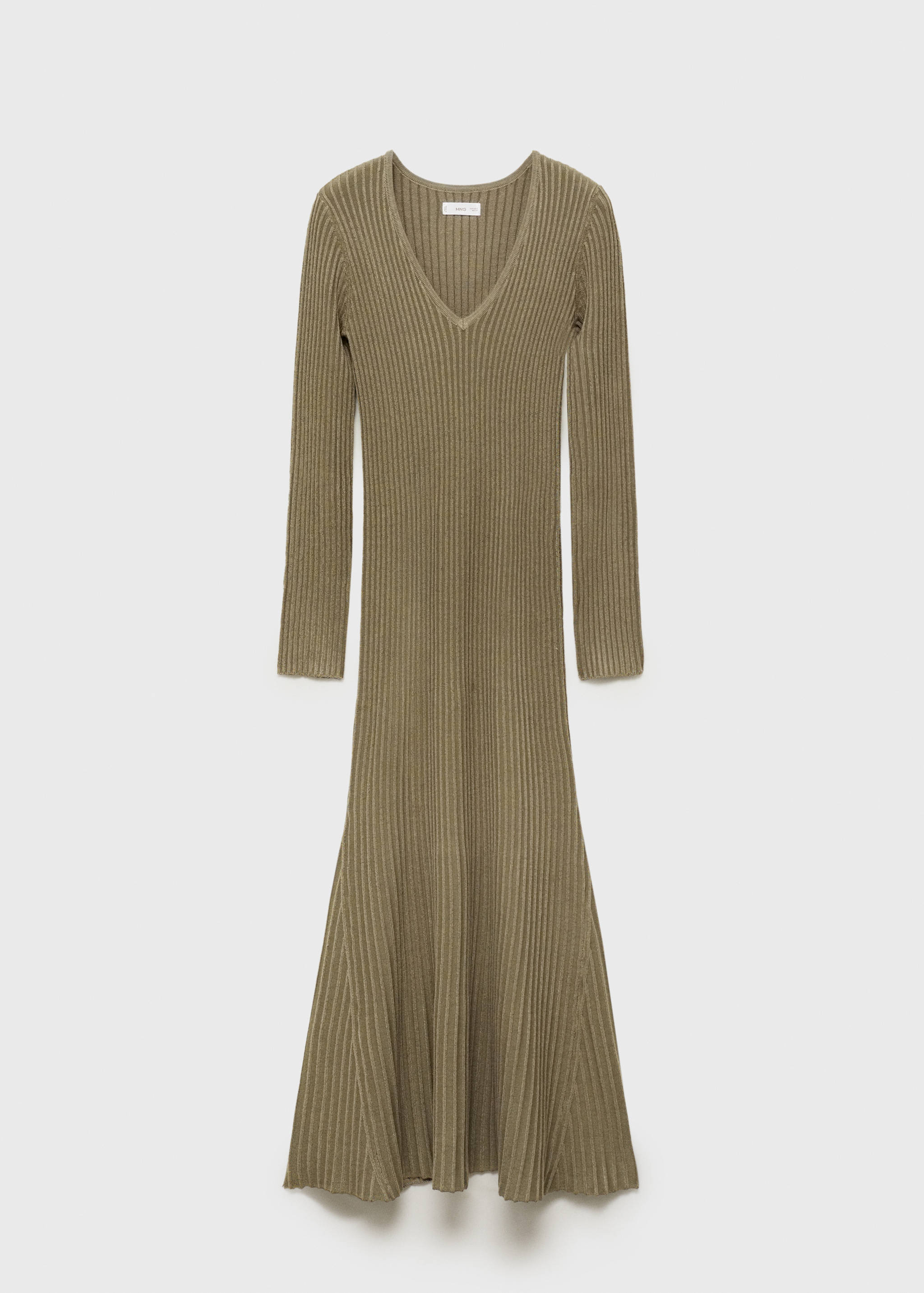 Vestido largo acampanado - Artículo sin modelo