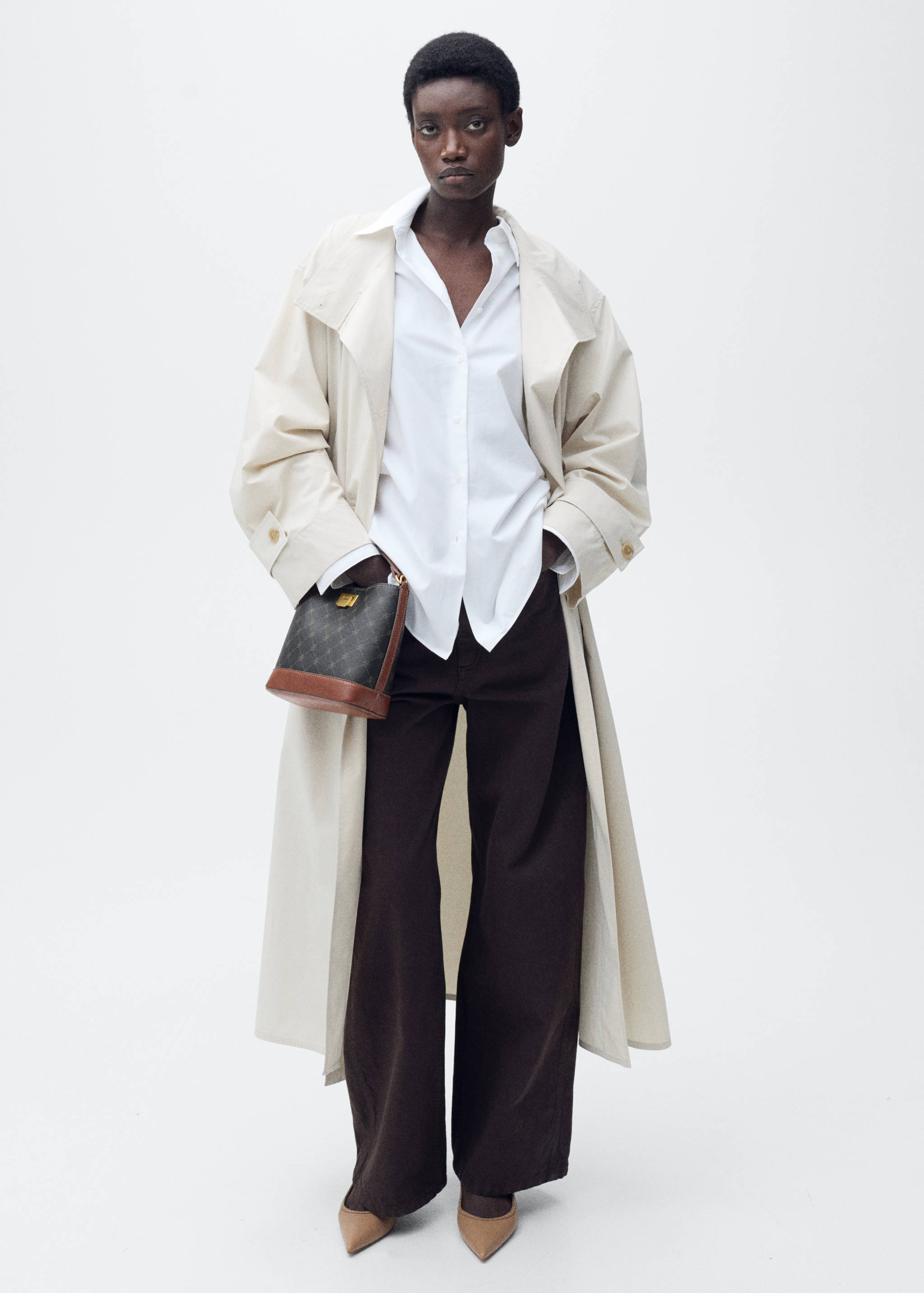 Mini shopper bag with printed logo - General plane