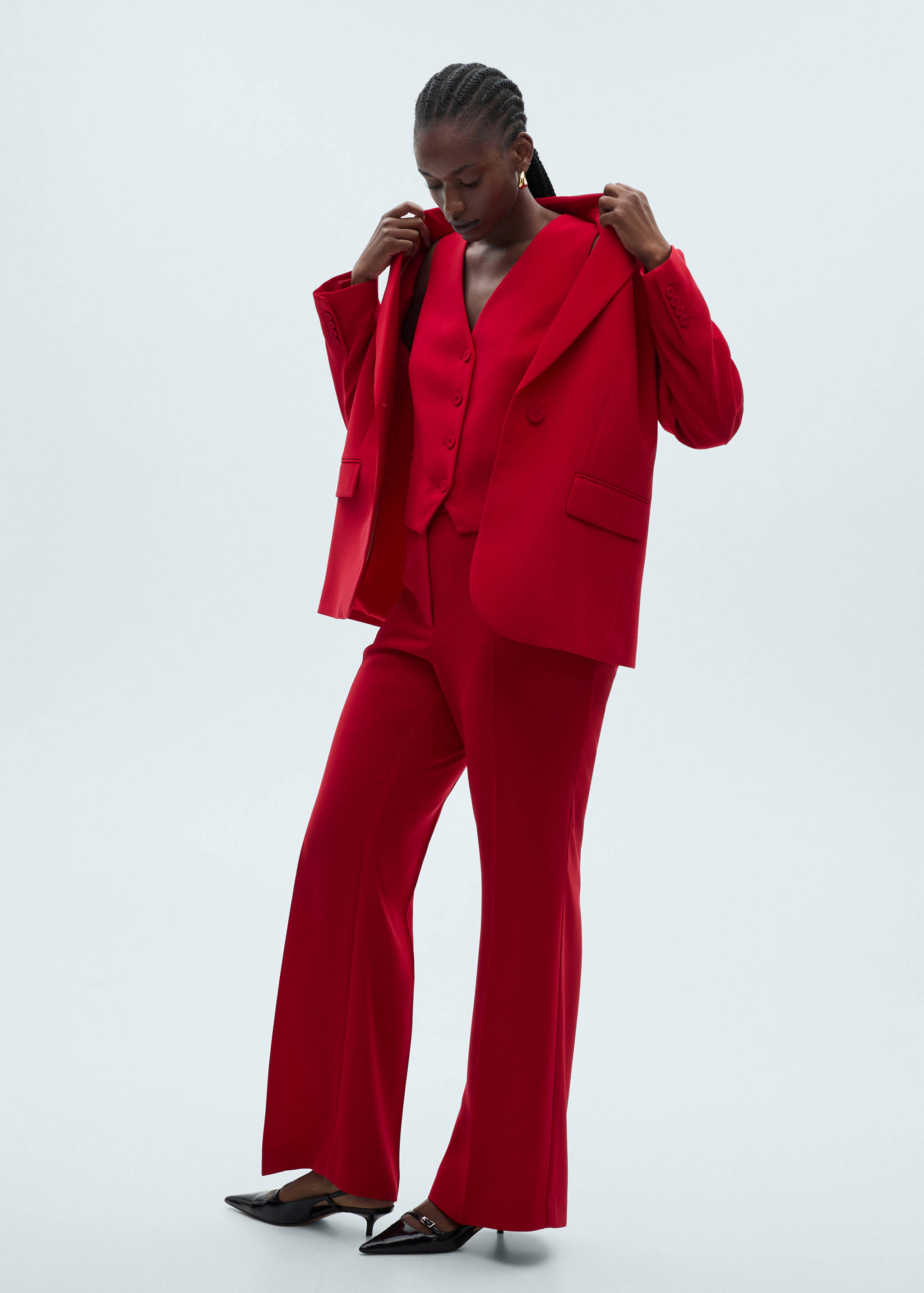 Suit waistcoat with buttons - Details of the article 3