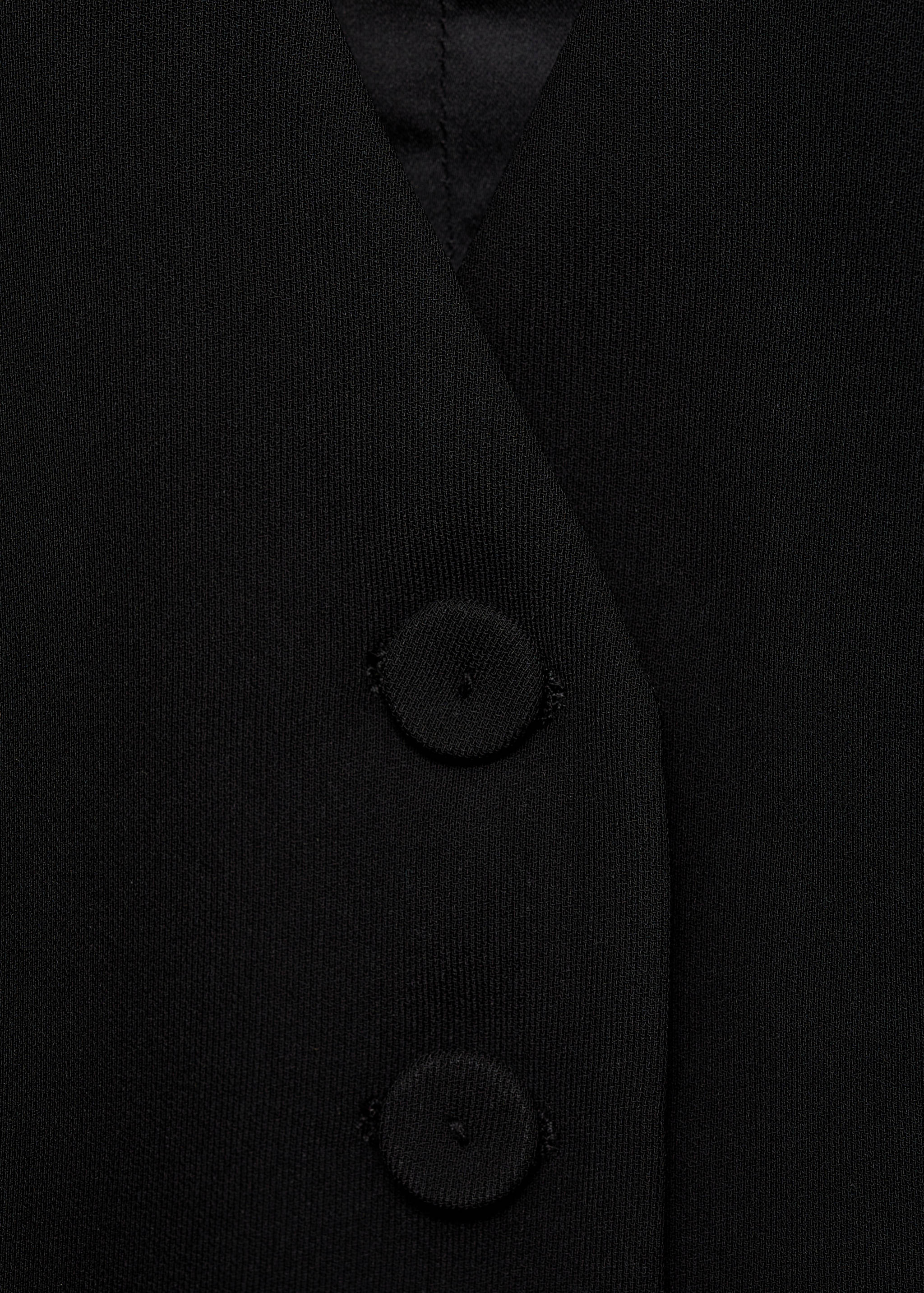 Suit waistcoat with buttons - Details of the article 8