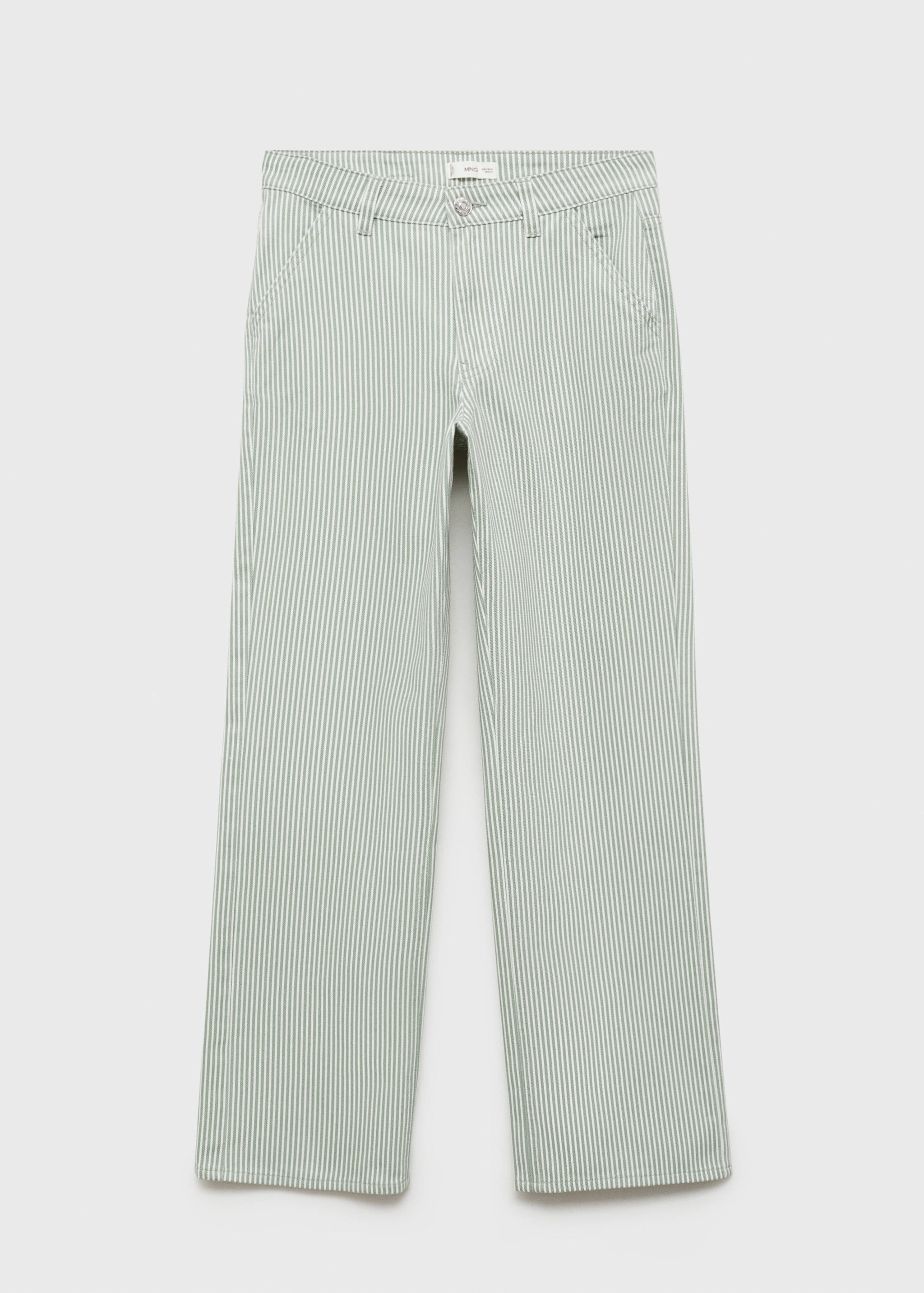 Jeans straight rayas - Artículo sin modelo