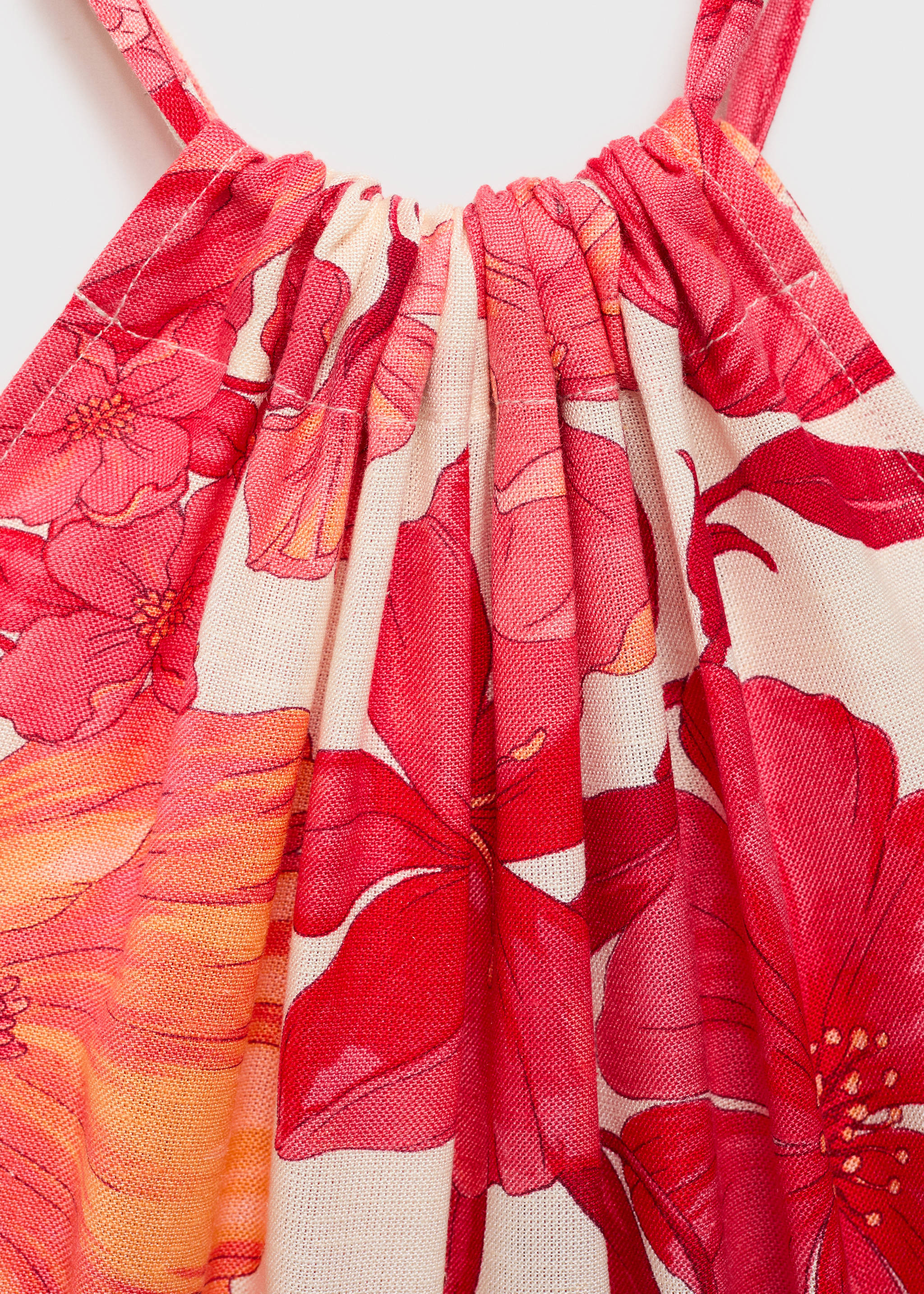 Floral dress with openings - Details of the article 8