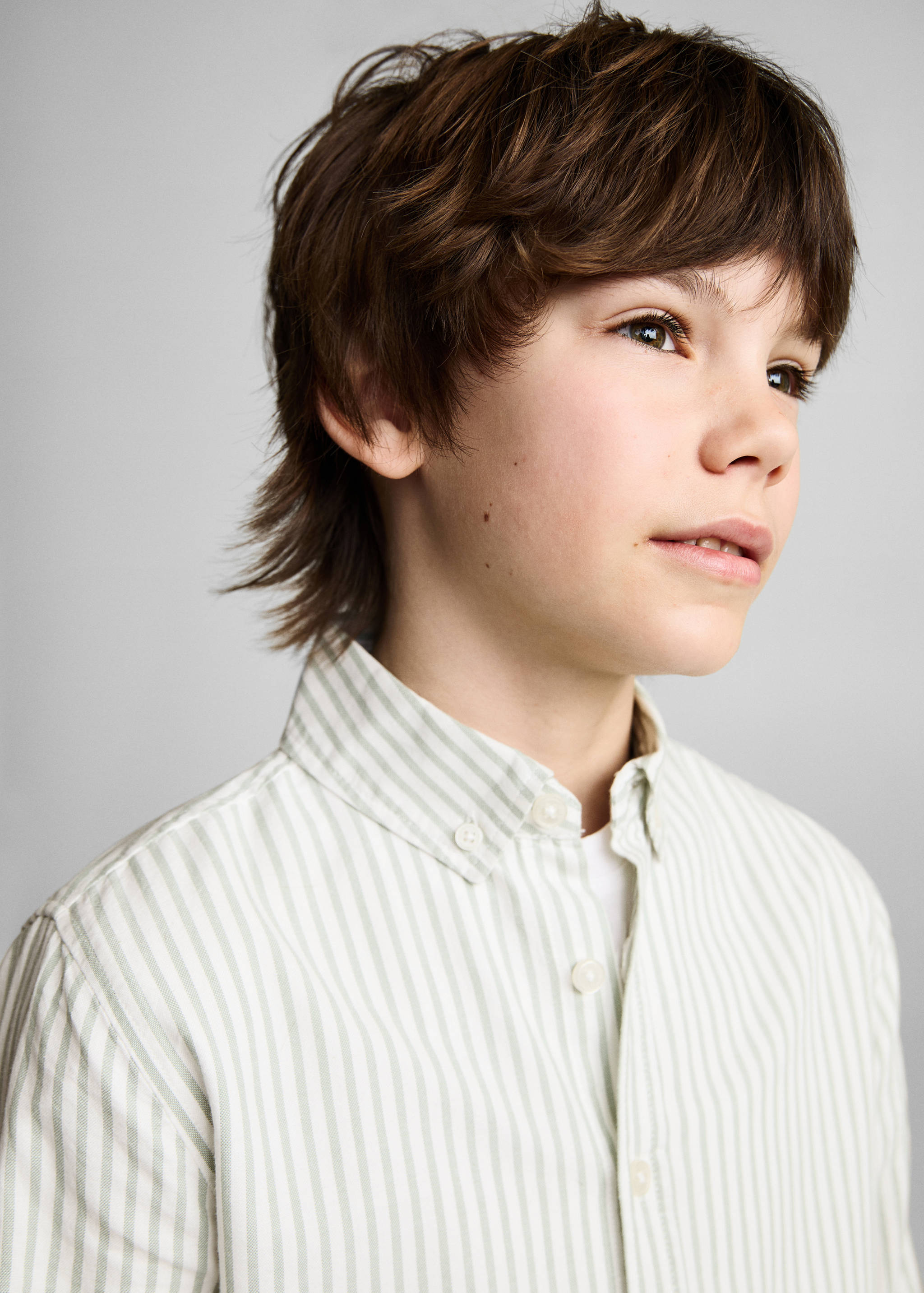 Chemise 100 % coton rayures Oxford - Détail de l'article 1