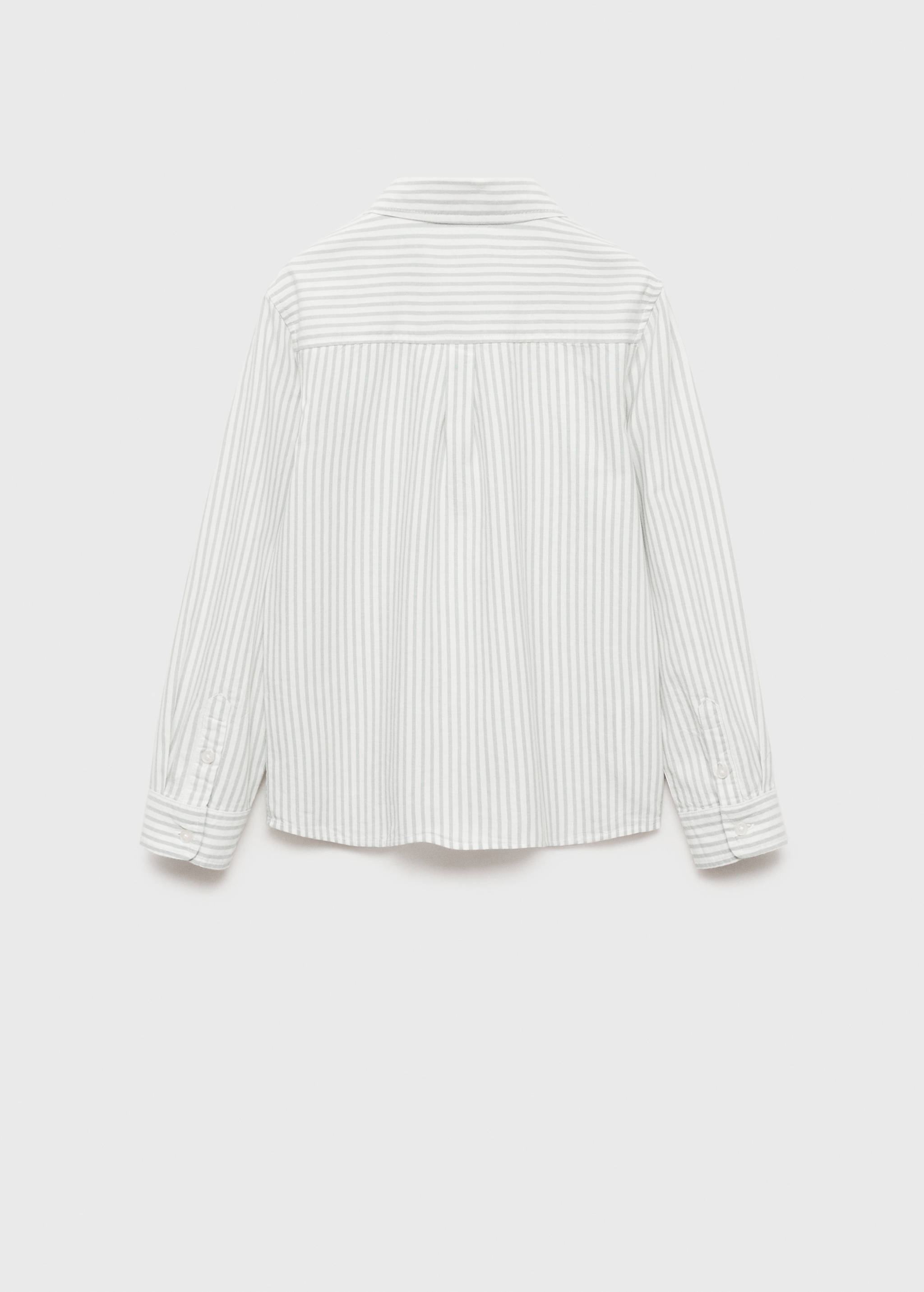 Chemise 100 % coton rayures Oxford - Verso de l’article