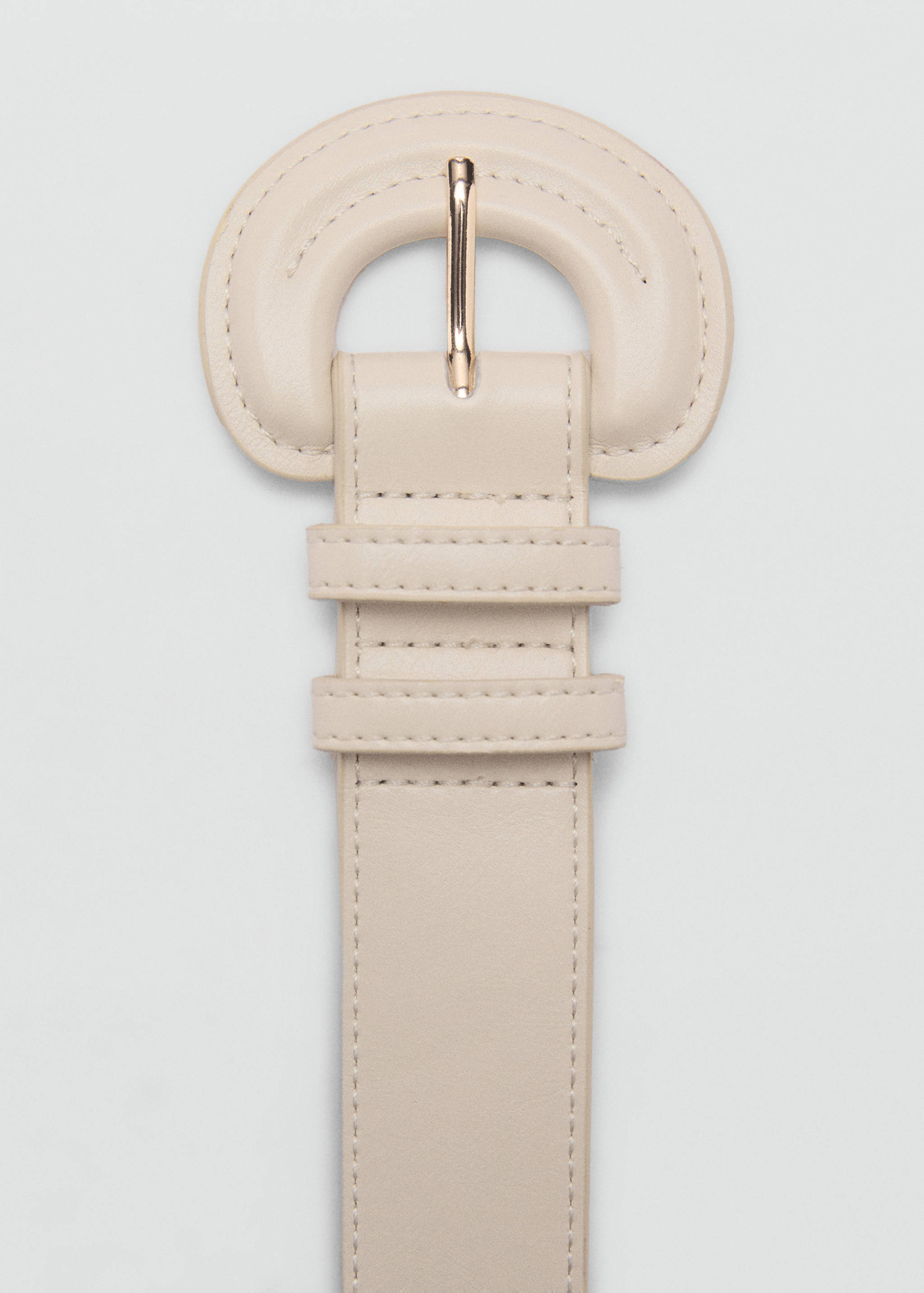 타원 버클 벨트 - 상품 내역: 1