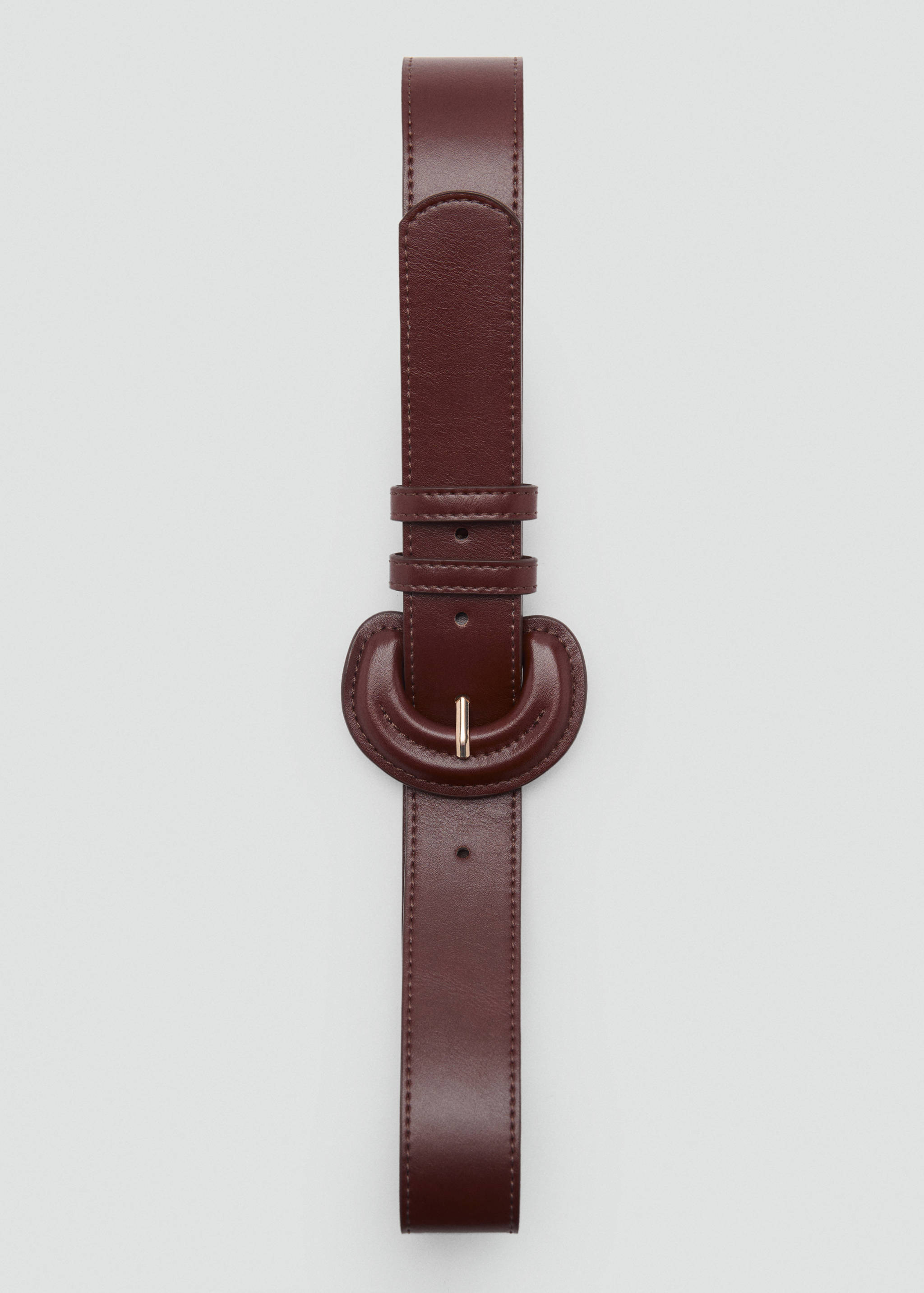 타원 버클 벨트 - 상품 내역: 2